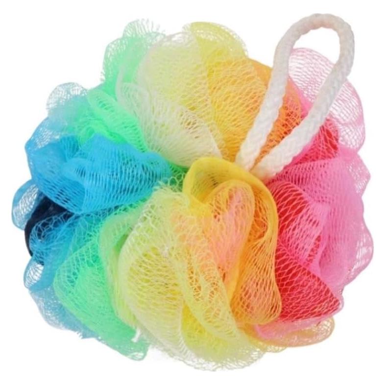 Esponja de Loofah Exfoliante Tval Arcoíris 60g para Piel Sensible