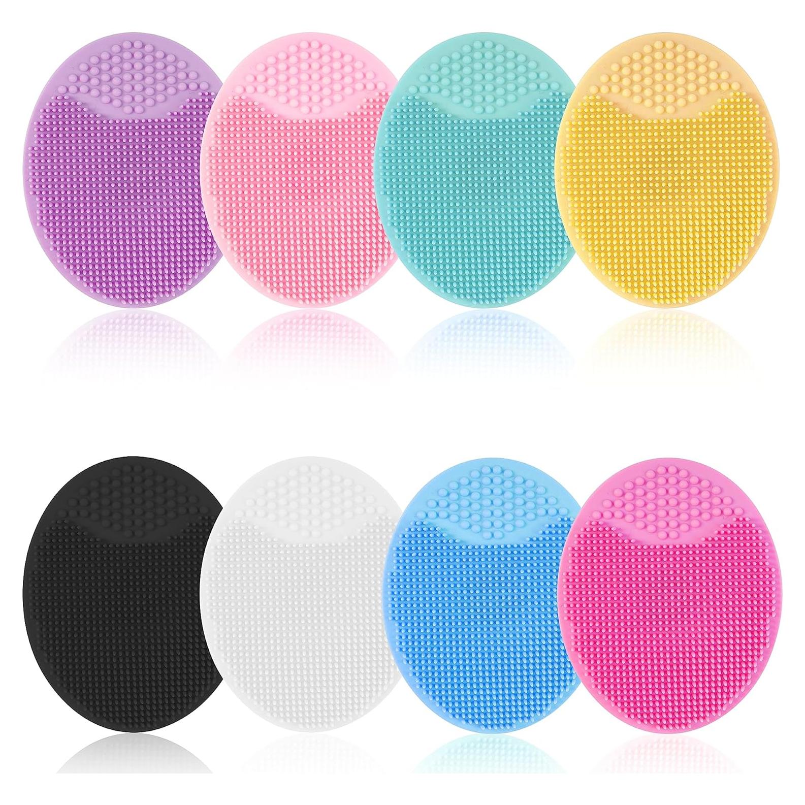 Esfregador Facial de Silicona MoHern - 8 Piezas Exfoliantes