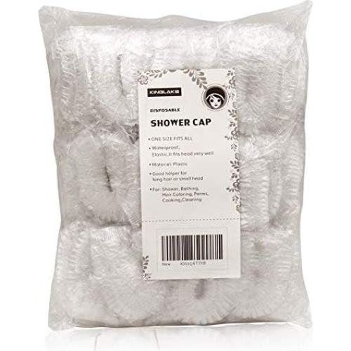 Gorros de Ducha Desechables KINGLAKE 100 Pcs Talla Única
