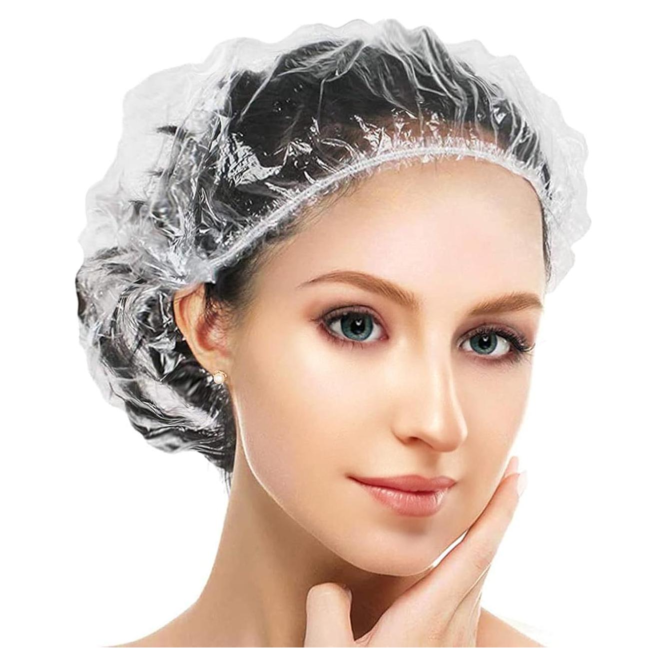 100 Gorras de Ducha Desechables FirstKitchen Medianas 43.9 cm