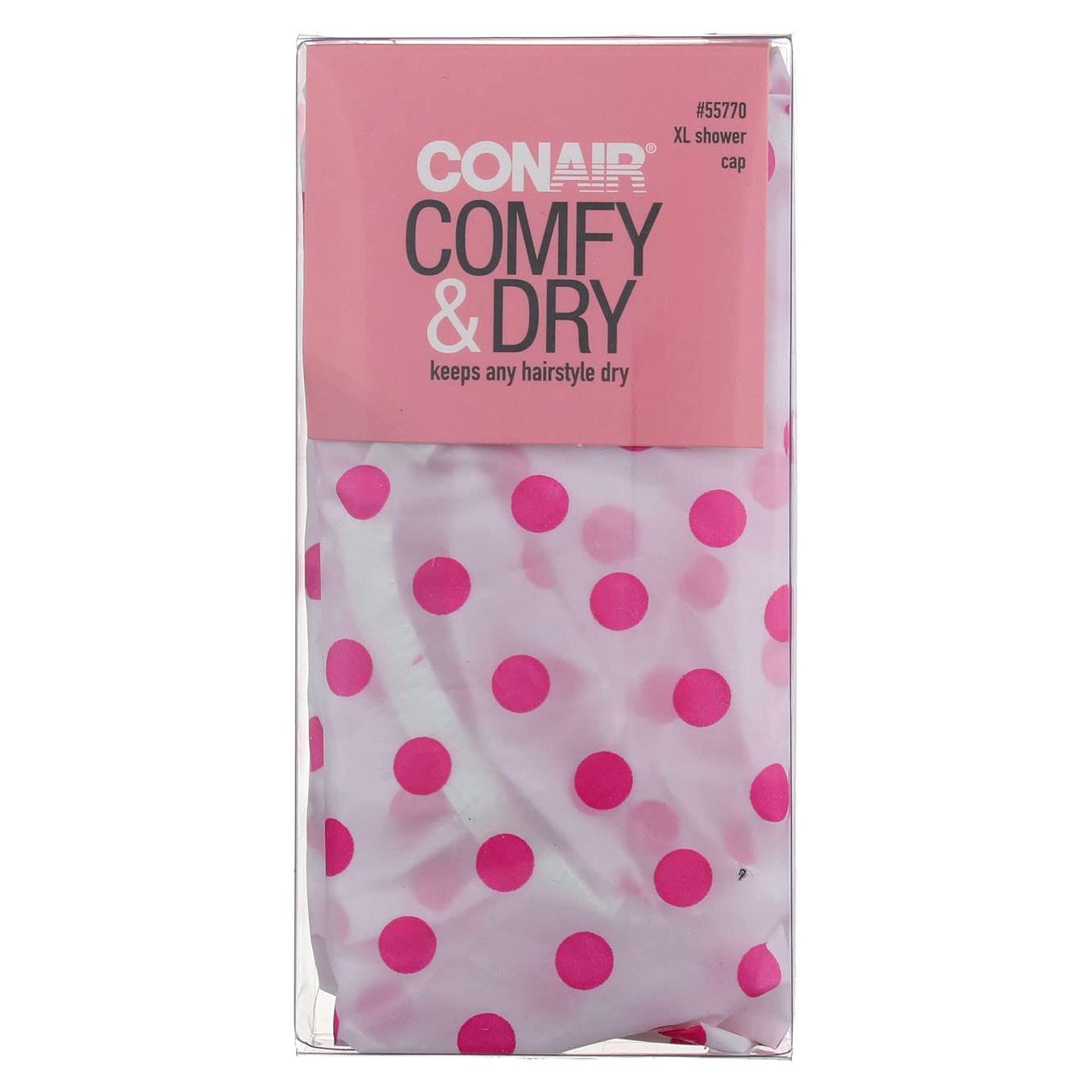 Gorro de Ducha XL Conair Impermeable para Cabello Seco