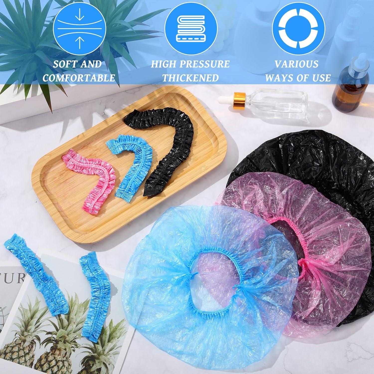 Gorras de Ducha Desechables Leyndo 1000 Pcs Impermeables