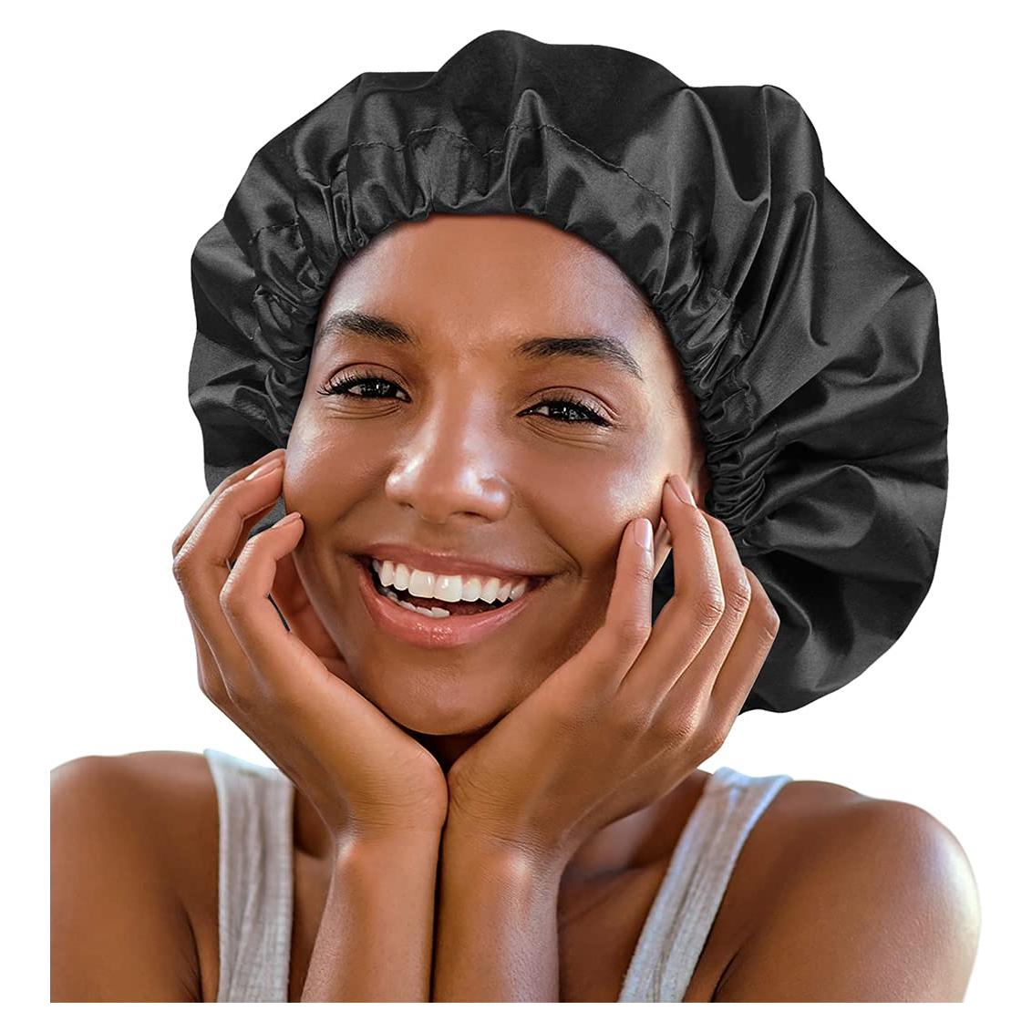 Gorro de Ducha Jumbo Impermeable Heerf para Cabello Largo