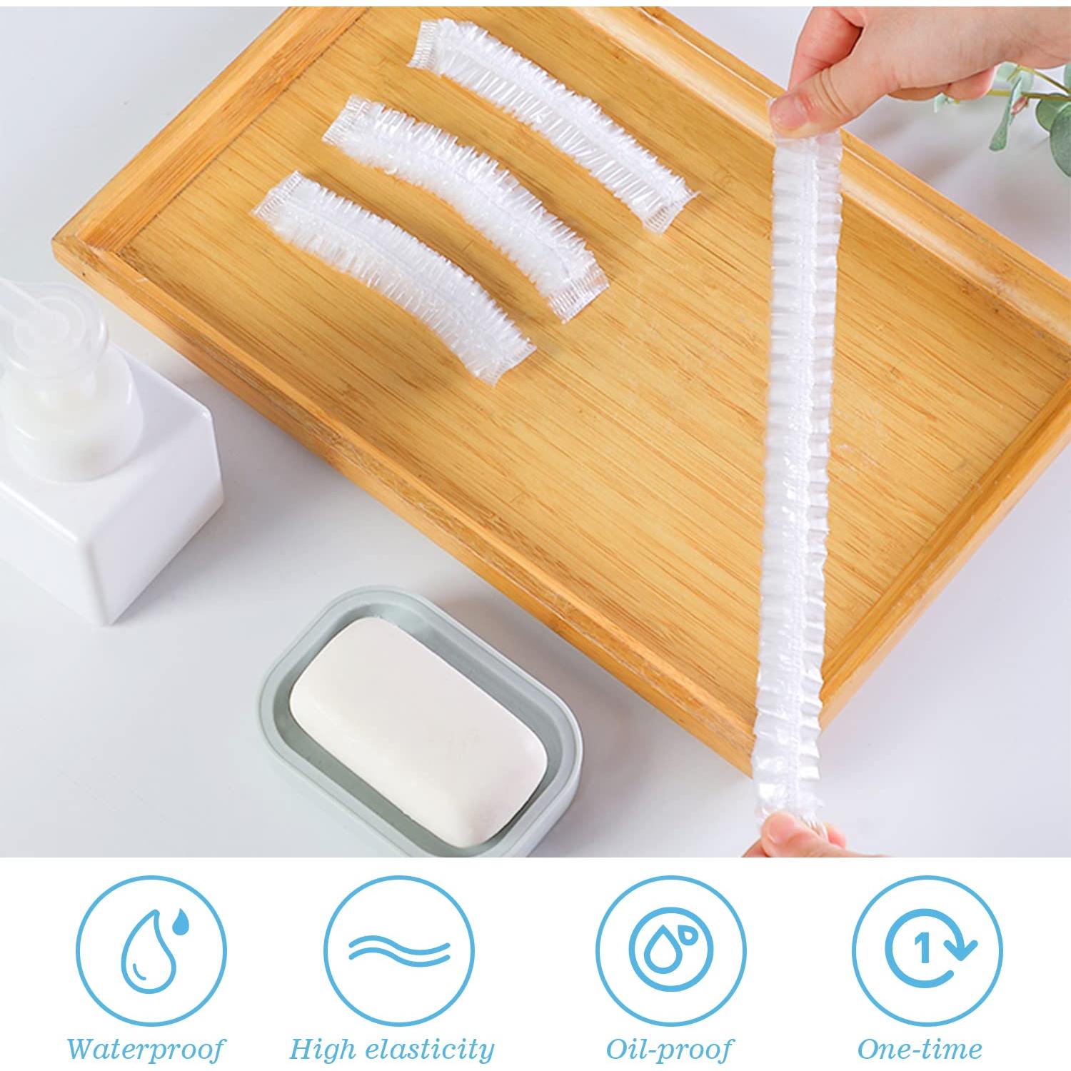 300 Gorras de Ducha Desechables Extra Grandes 52 cm - Pengxiaomei