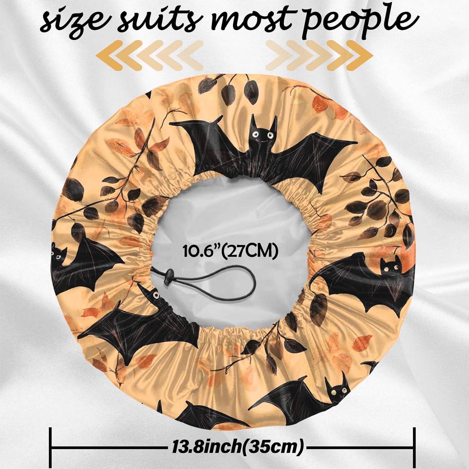 Gorro de Ducha Impermeable Reutilizable Cabreche 2 Pcs Ajustable