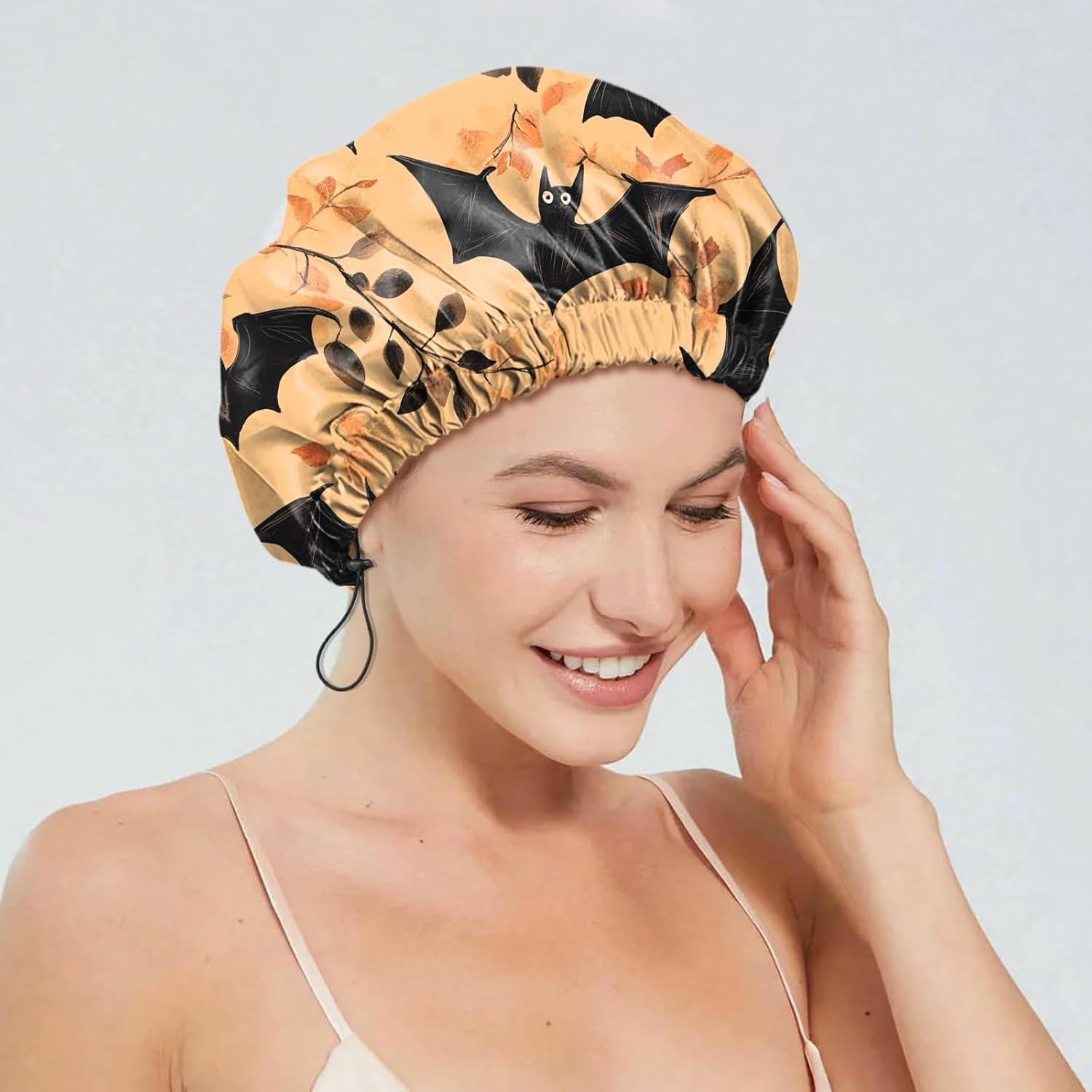 Gorro de Ducha Impermeable Reutilizable Cabreche 2 Pcs Ajustable