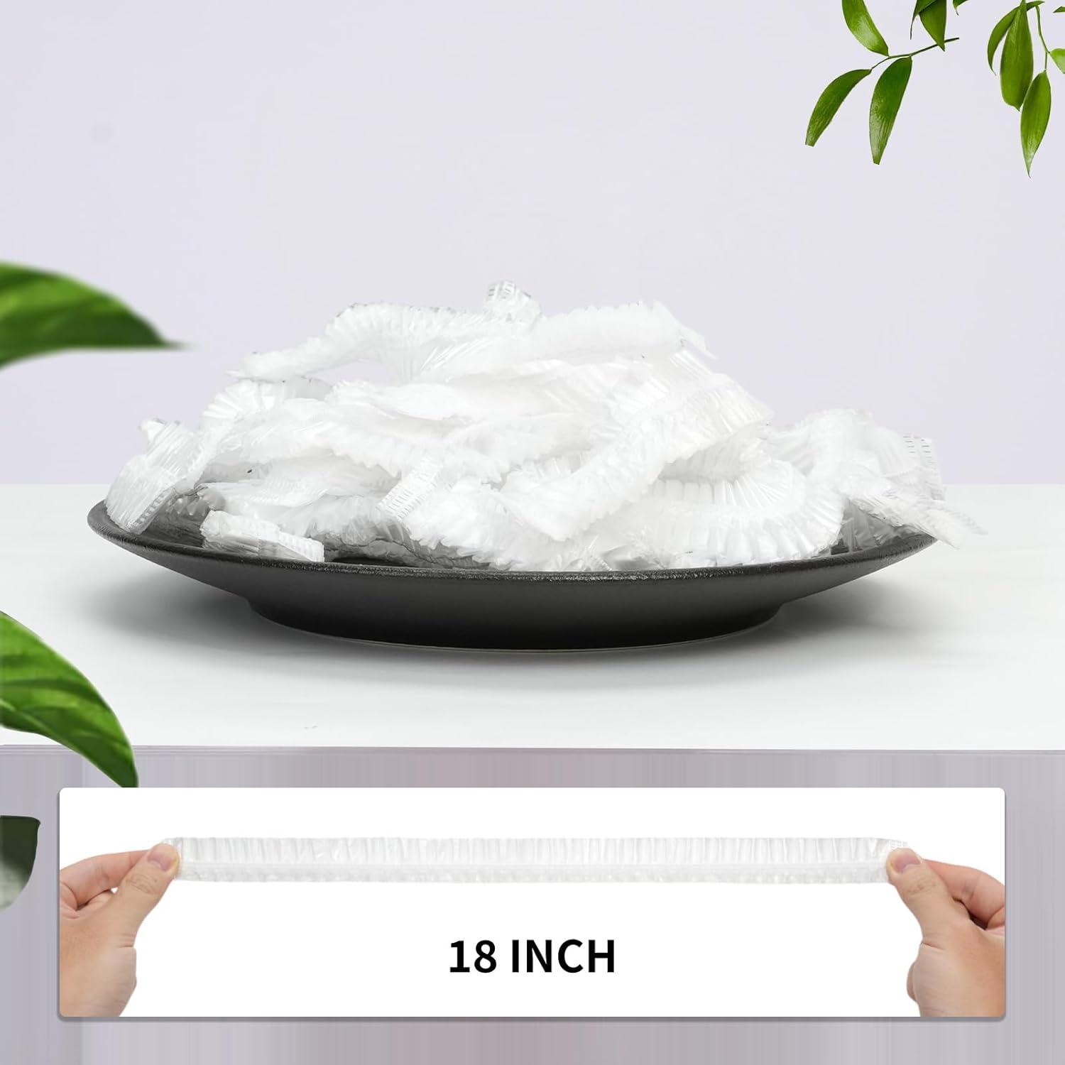 50 Gorros de Ducha Desechables Impermeables Youmylove