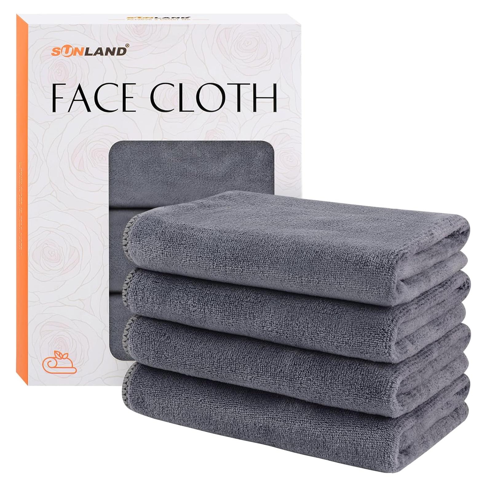 Paños de Microfibra Reutilizables SUNLAND - 4 Unidades Gris