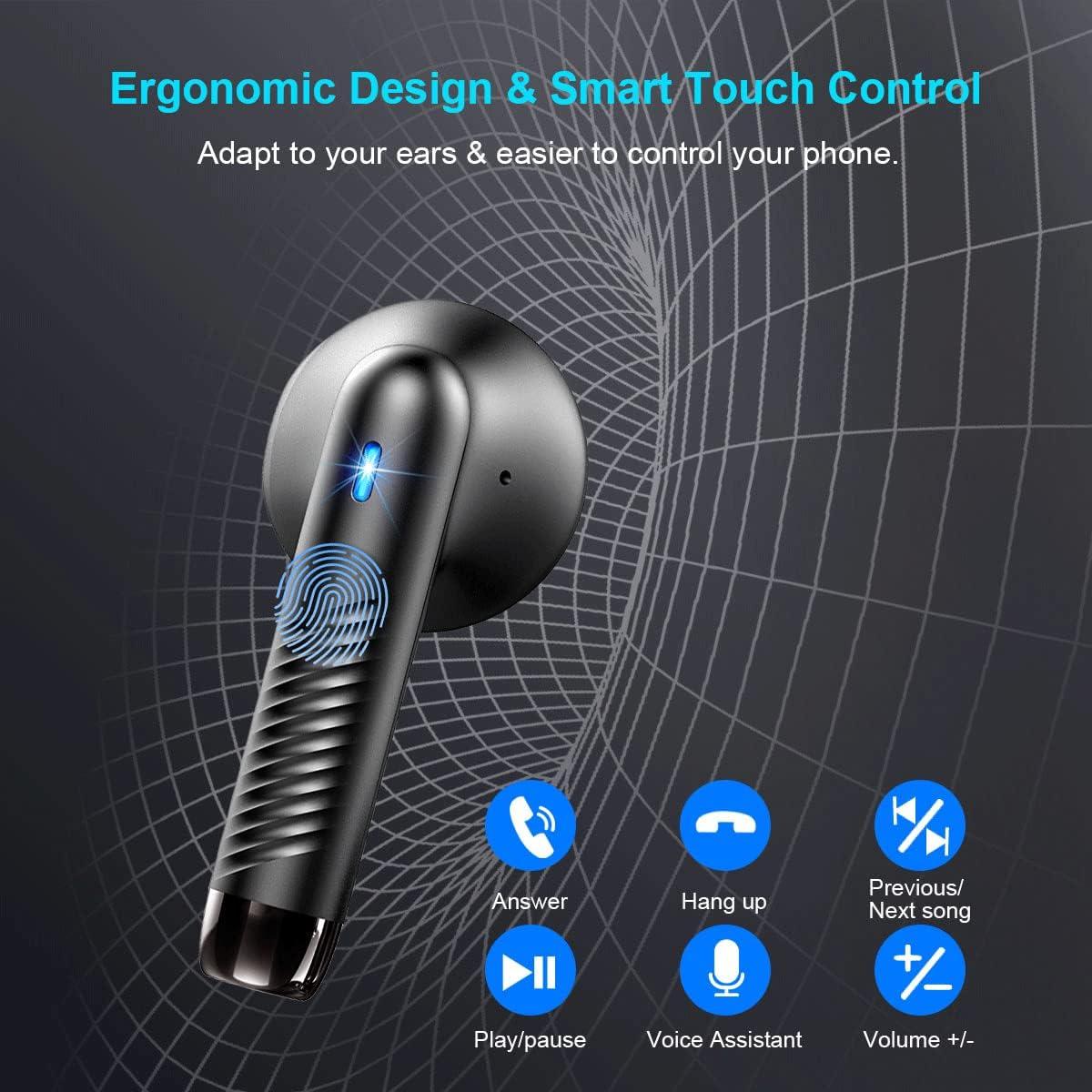 Auriculares Inalámbricos Jxrev J51 Bluetooth 5.3 IP7 32H