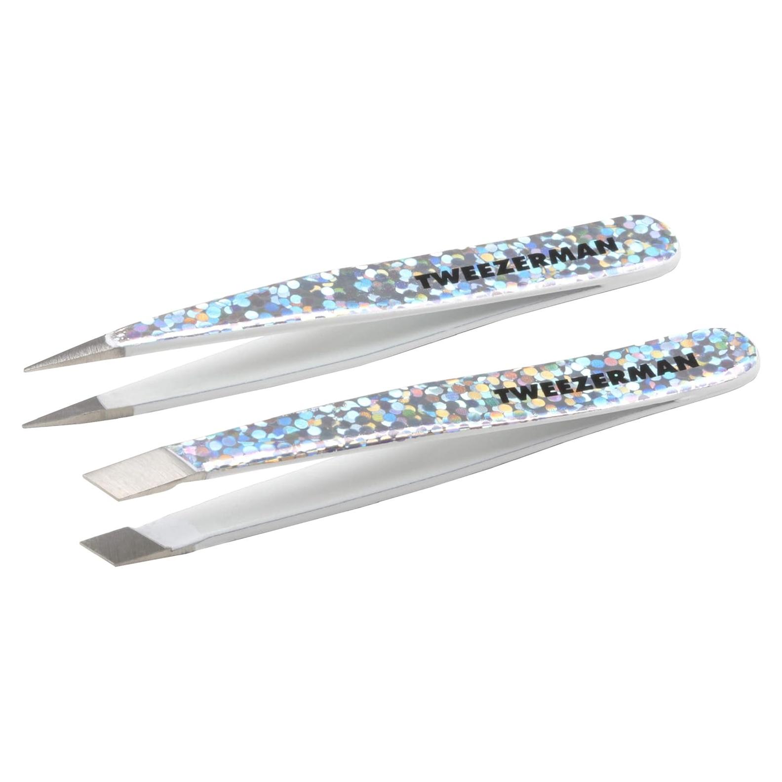 Juego de Pinzas Micro Mini Tweezerman Hollygraphic 2 Piezas