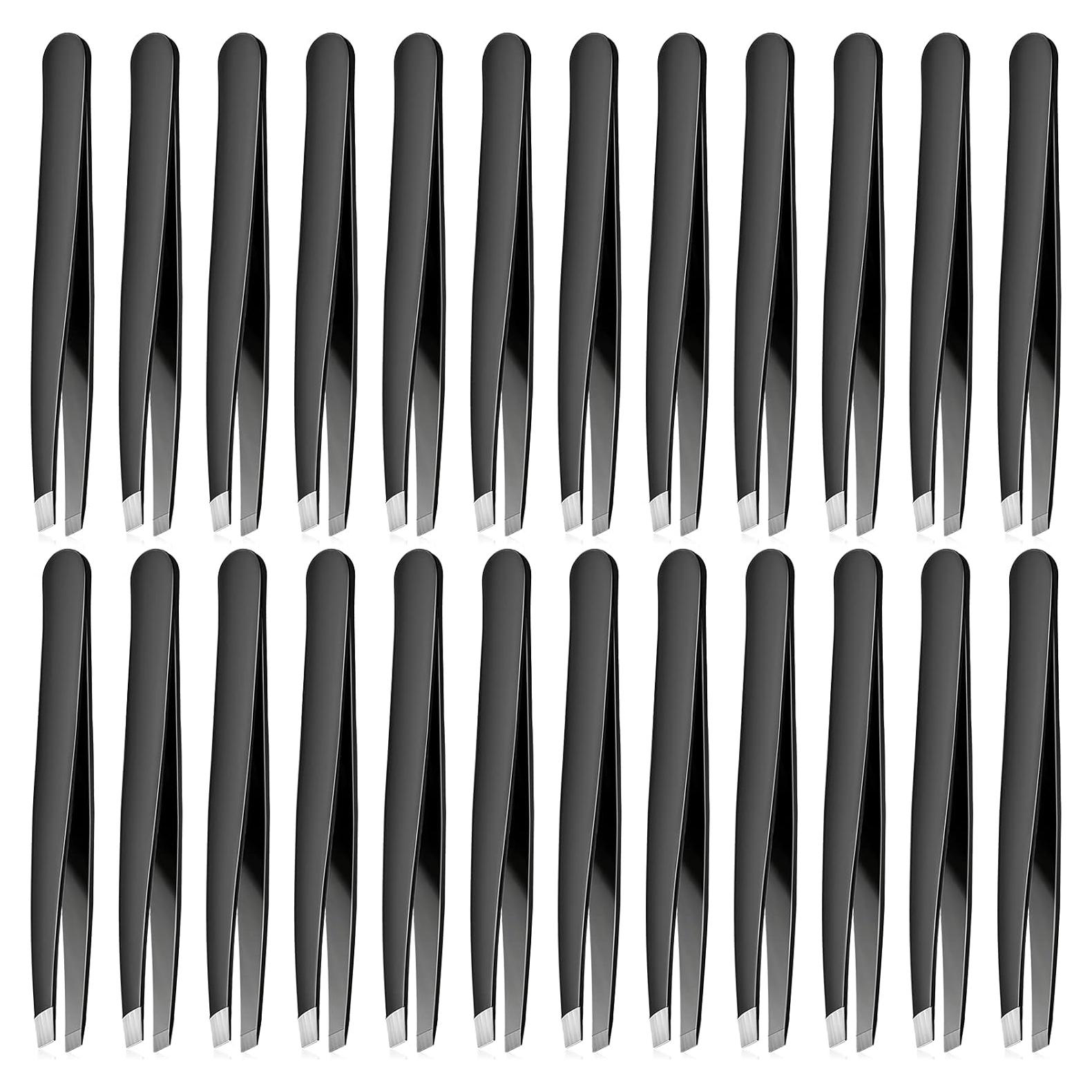 Juego de 24 Pinzas de Precisión Mudder de Acero Inoxidable