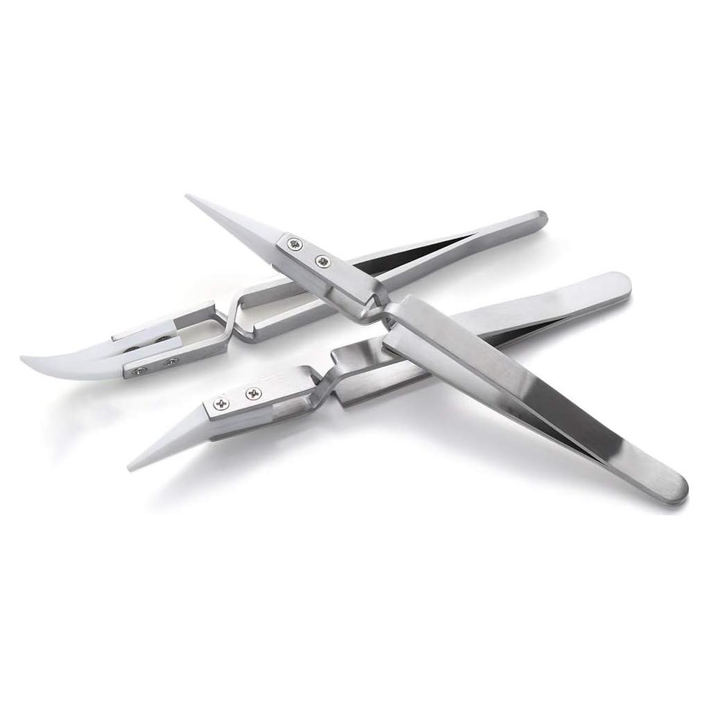 Juego de Pinzas Inversas YAKAMOZ de Cerámica 3 Piezas