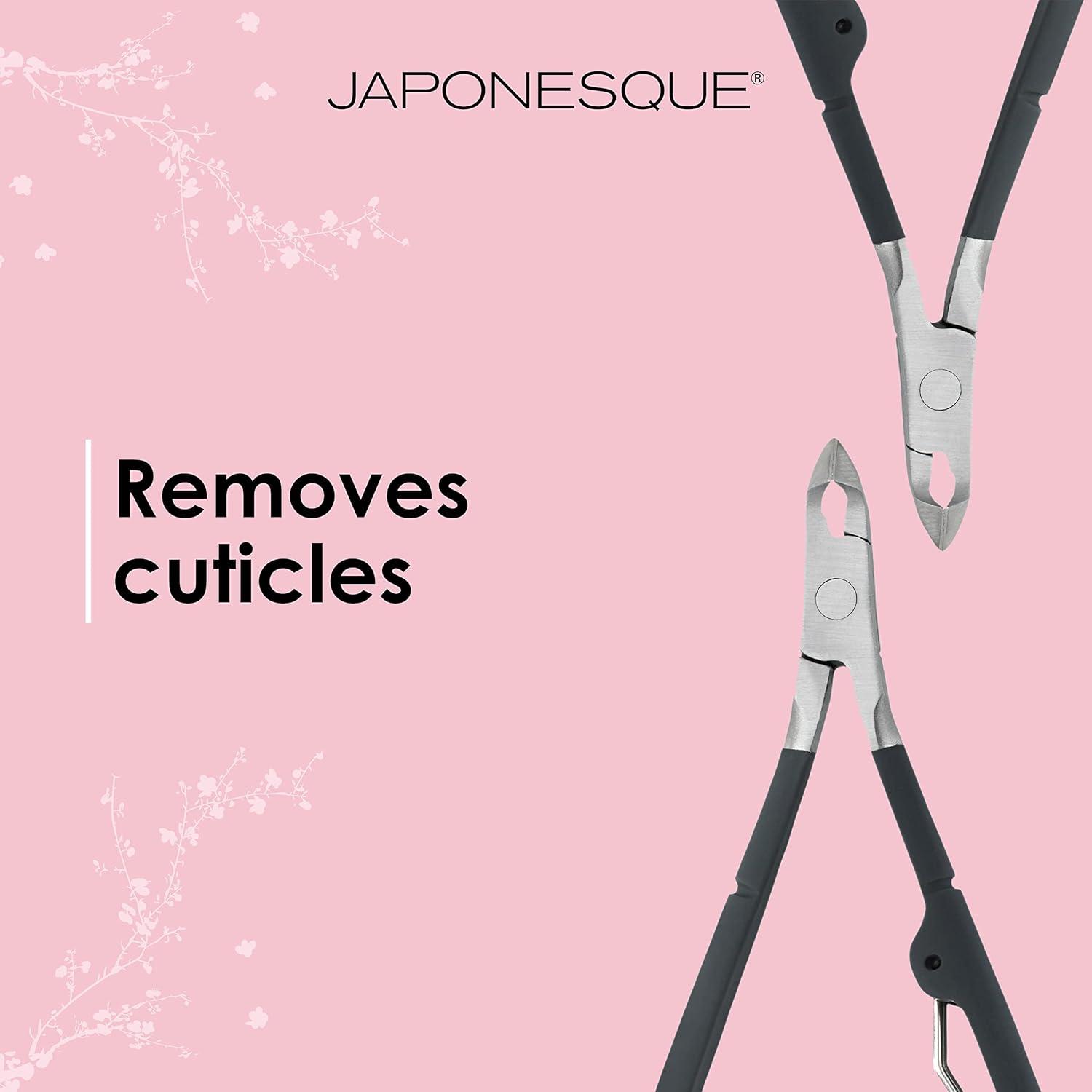 Cortador de Cutículas JAPONESQUE Soft Touch - Negro