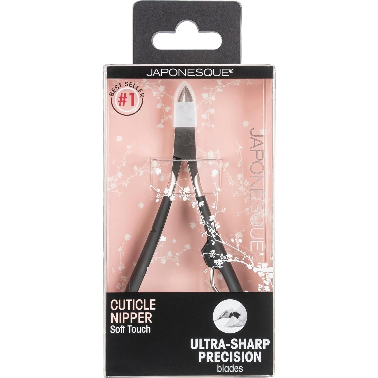 Cortador de Cutículas JAPONESQUE Soft Touch - Negro