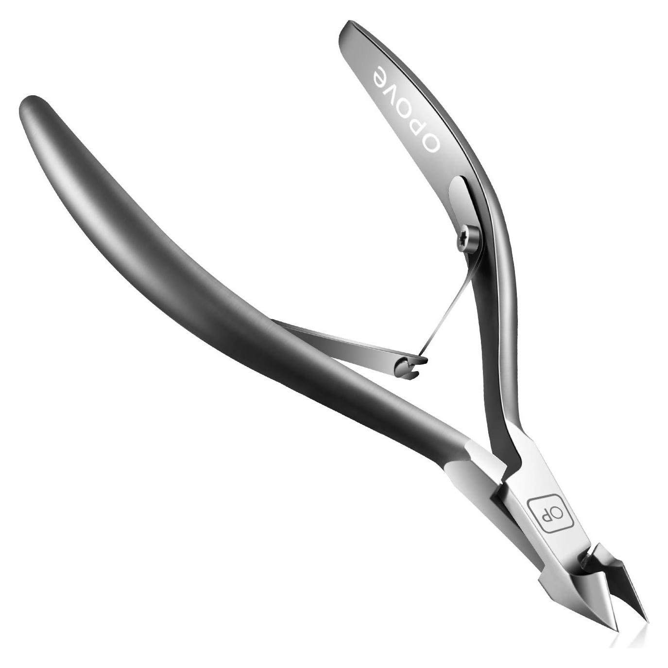 Cortador de Cutículas opove X7 mini Acero Inoxidable Gris