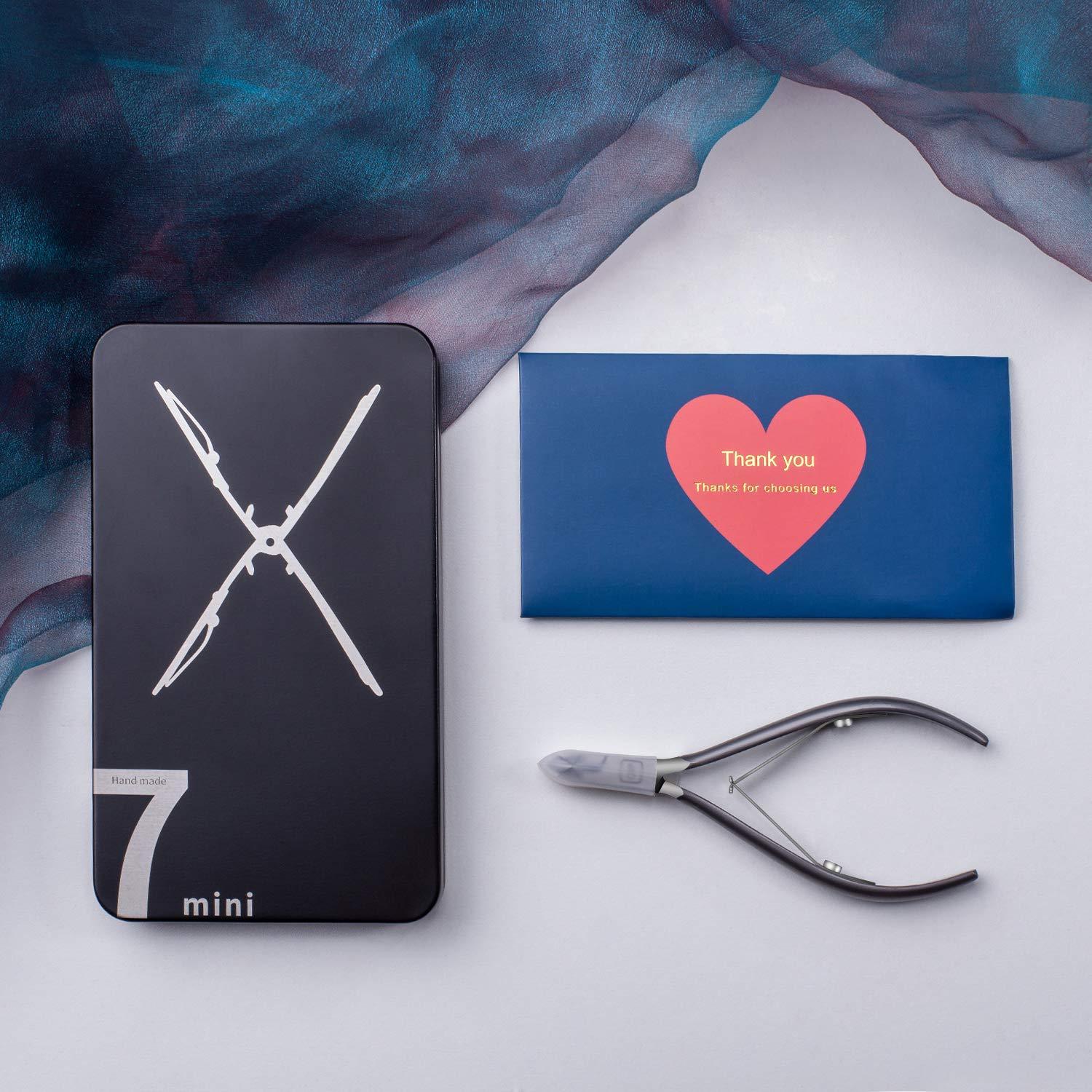 Cortador de Cutículas opove X7 mini Acero Inoxidable Gris