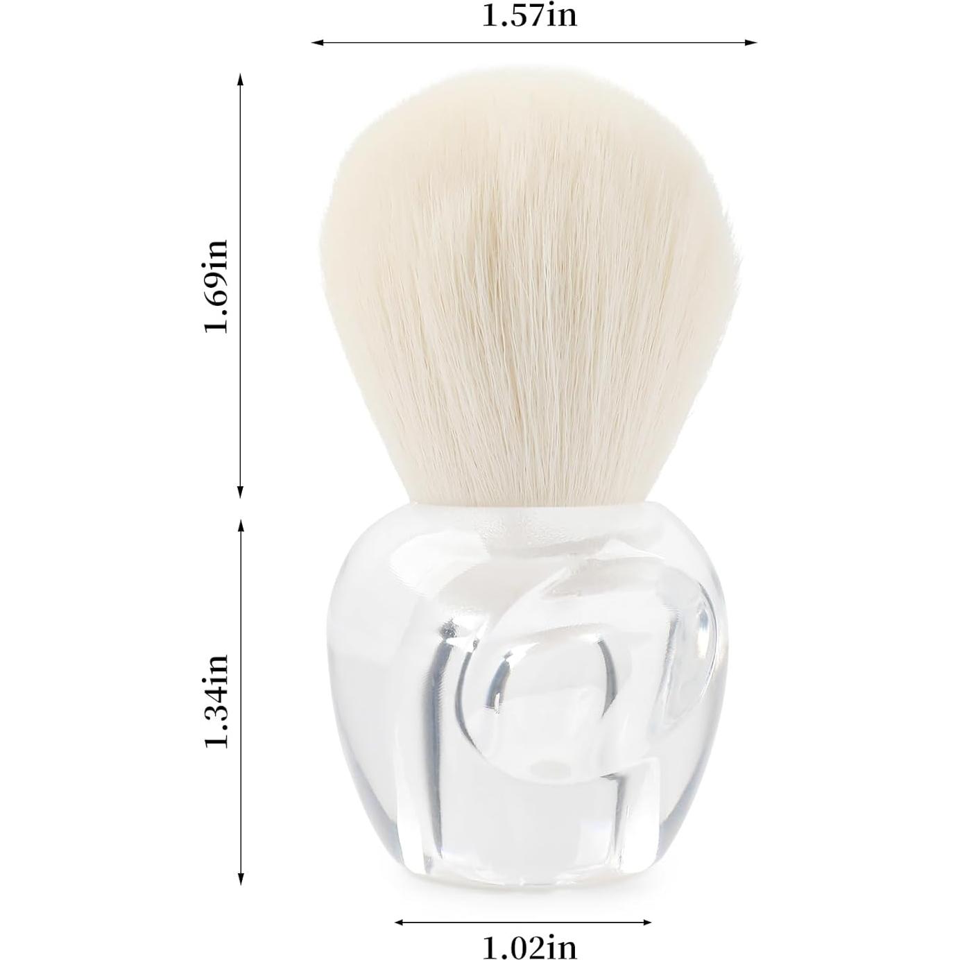 Cepillo para Polvo de Uñas BQAN Transparente Suave 8.4cm