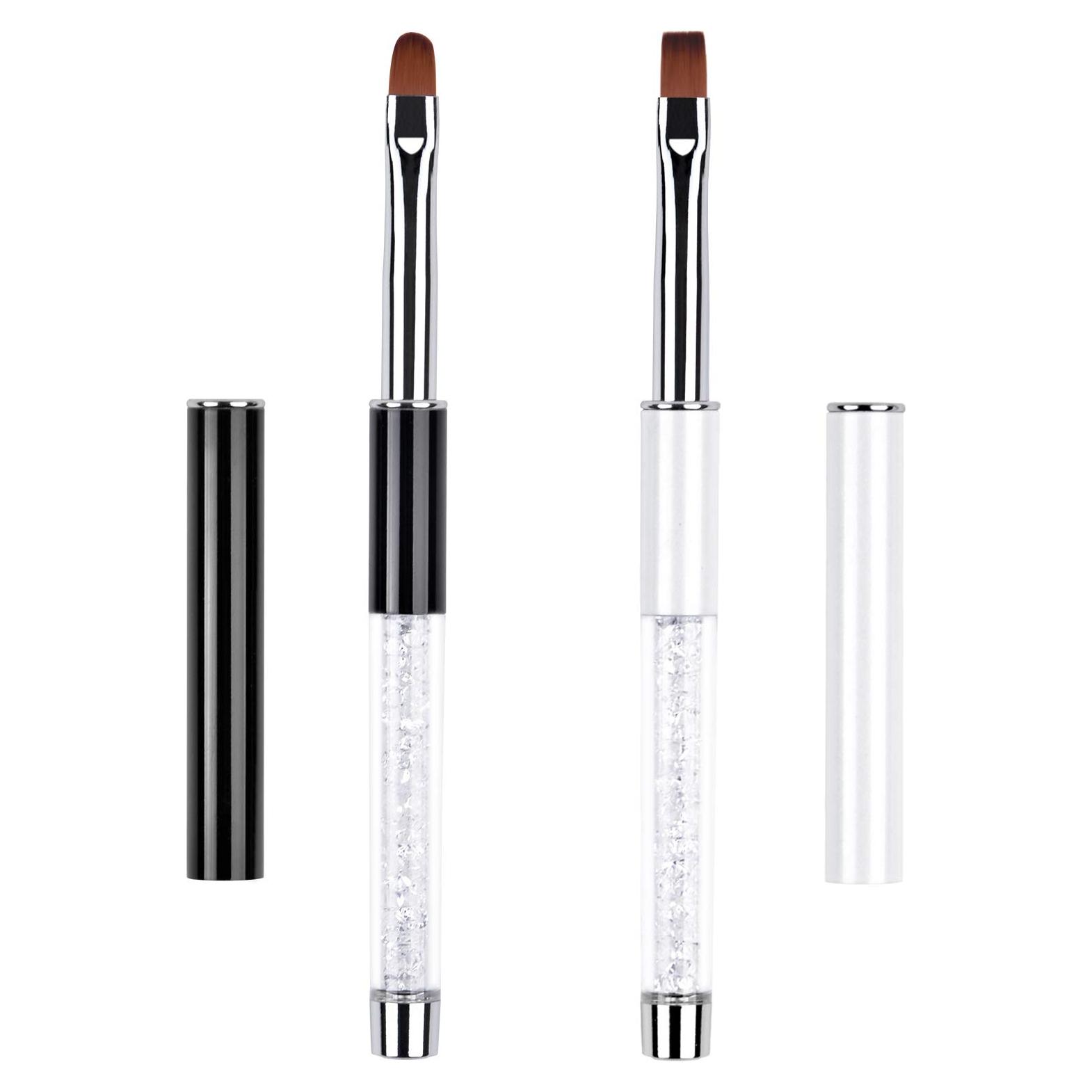 Juego de Pinceles de Uñas UV Gel 2 Piezas Profesional Nanchang