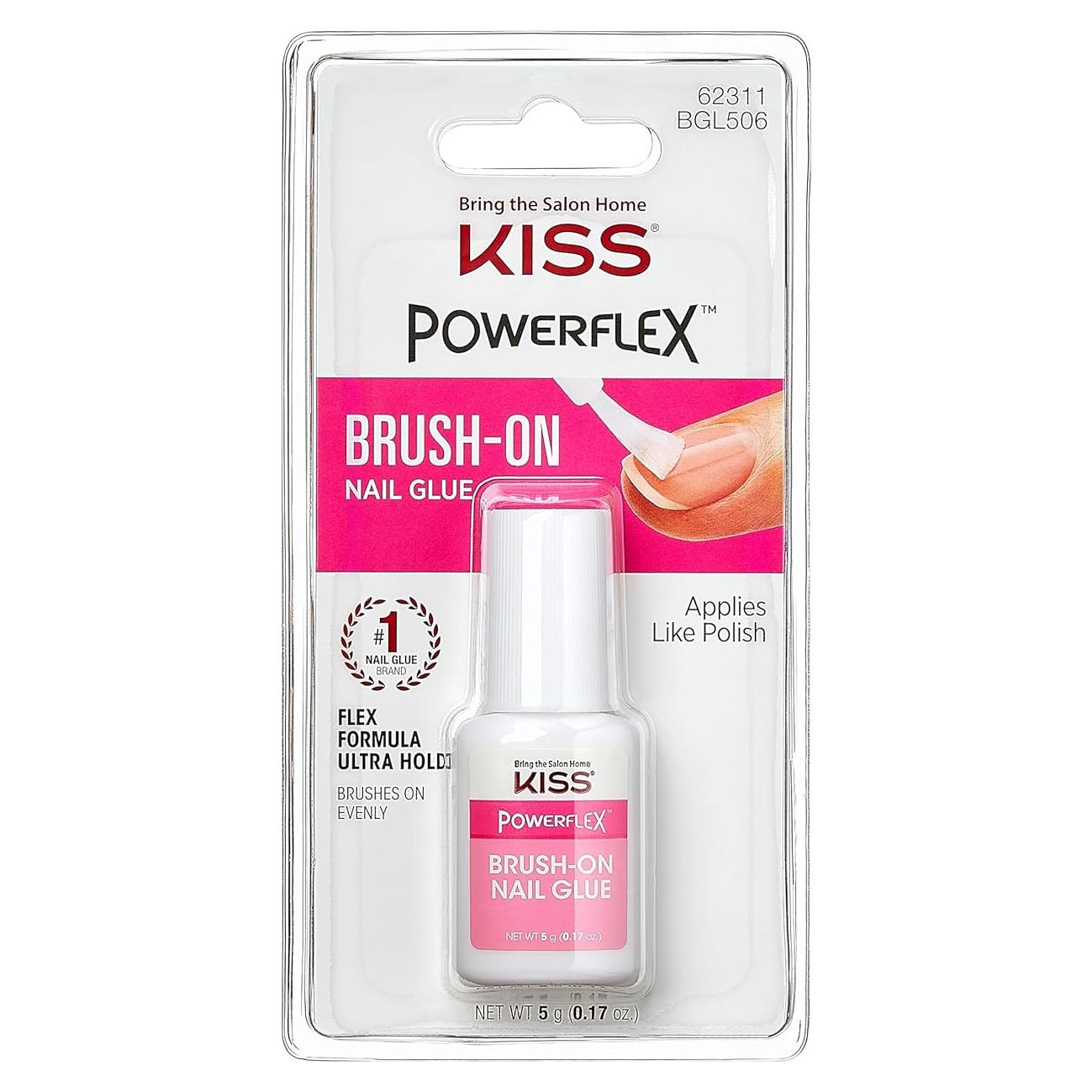 KISS PowerFlex Pegamento para Uñas en Gel 5g - Adhesivo Ultra Fuerte