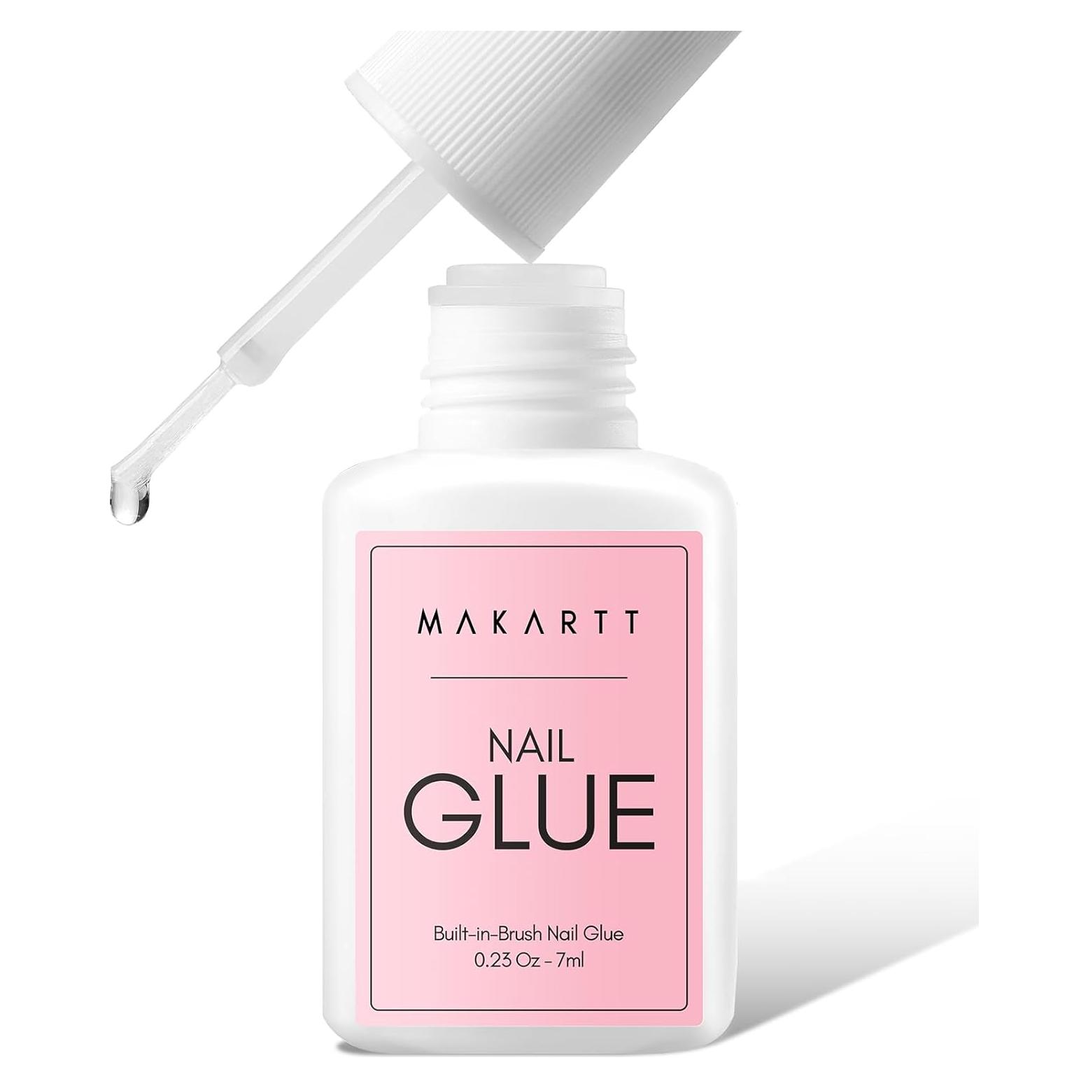 Pegamento para Uñas Postizas Makartt 7 ml Secado Rápido