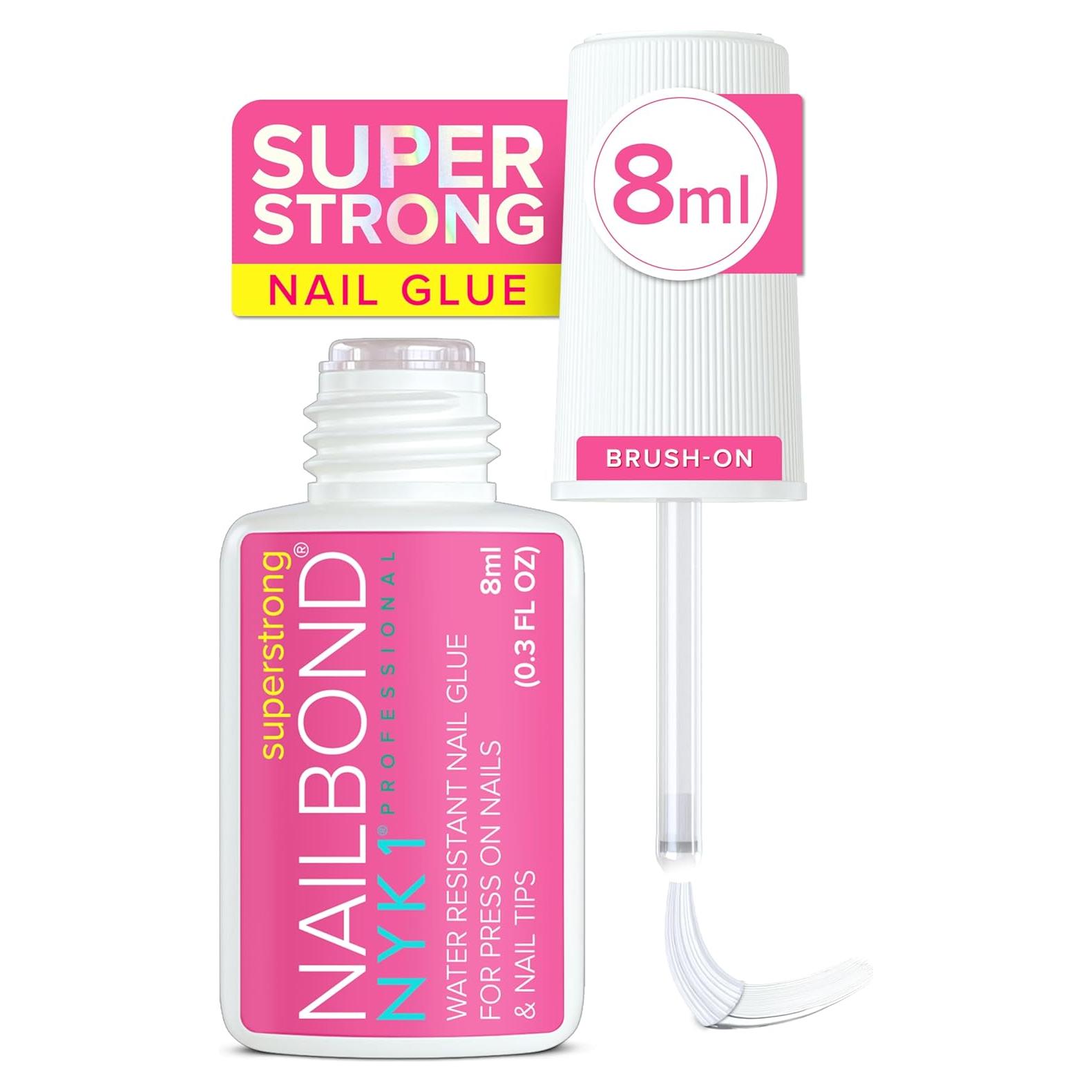 Pegamento para Uñas NYK1 8ml - Super Fuerte y Secado Rápido