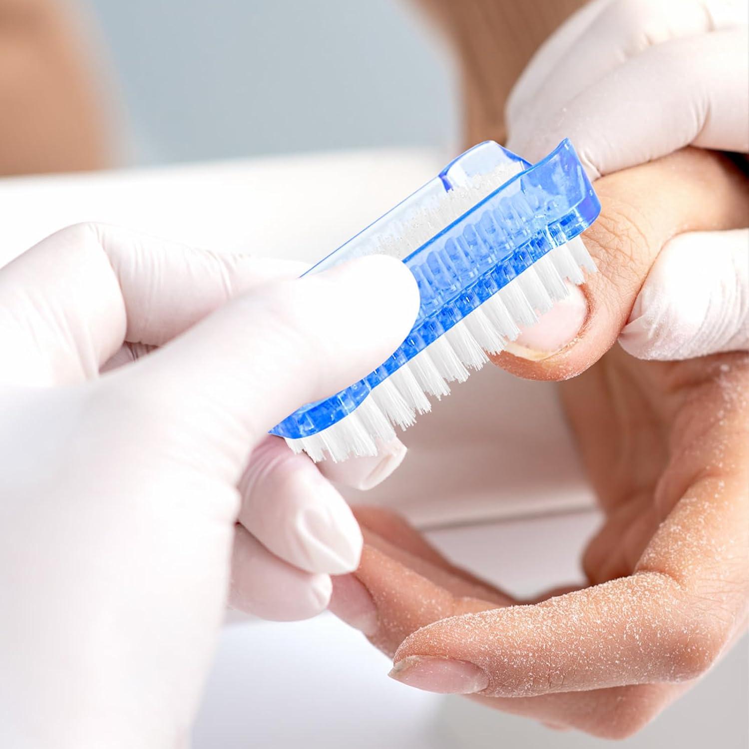 Kit de Cepillos de Uñas Doble Cara NICEMOVIC - 8 Piezas