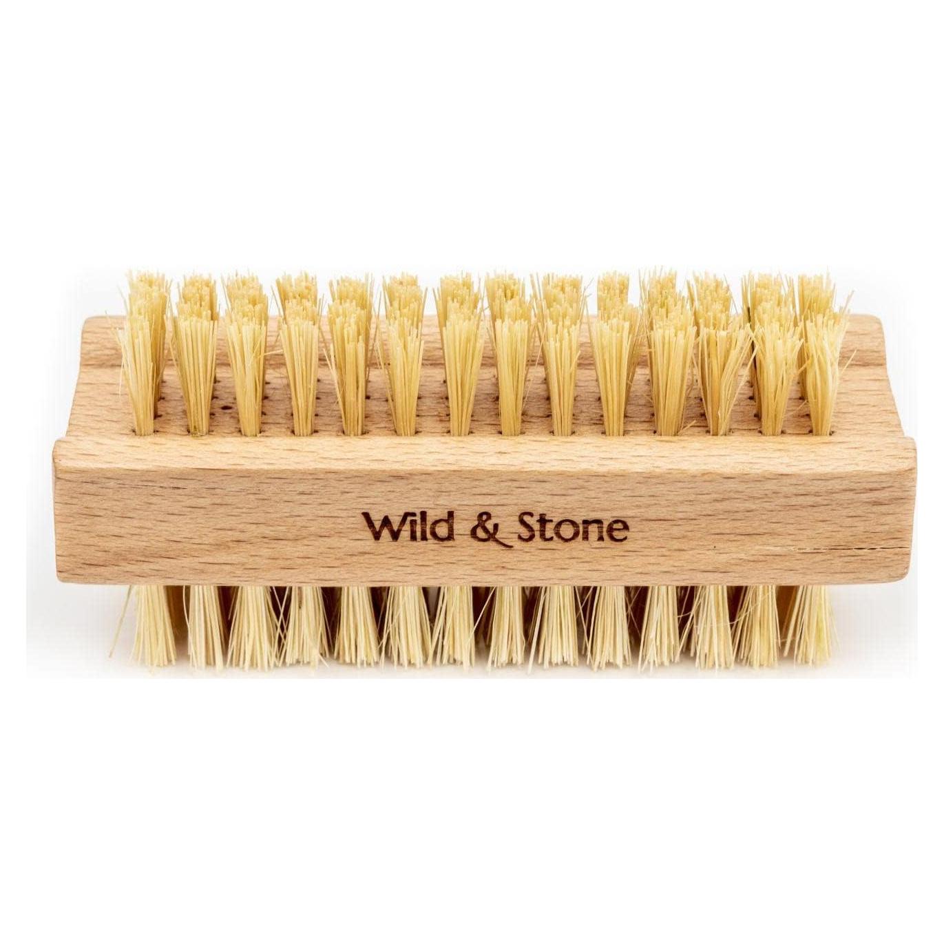 Cepillo de Uñas Natural Wild & Stone - Madera de Haya y Sisal