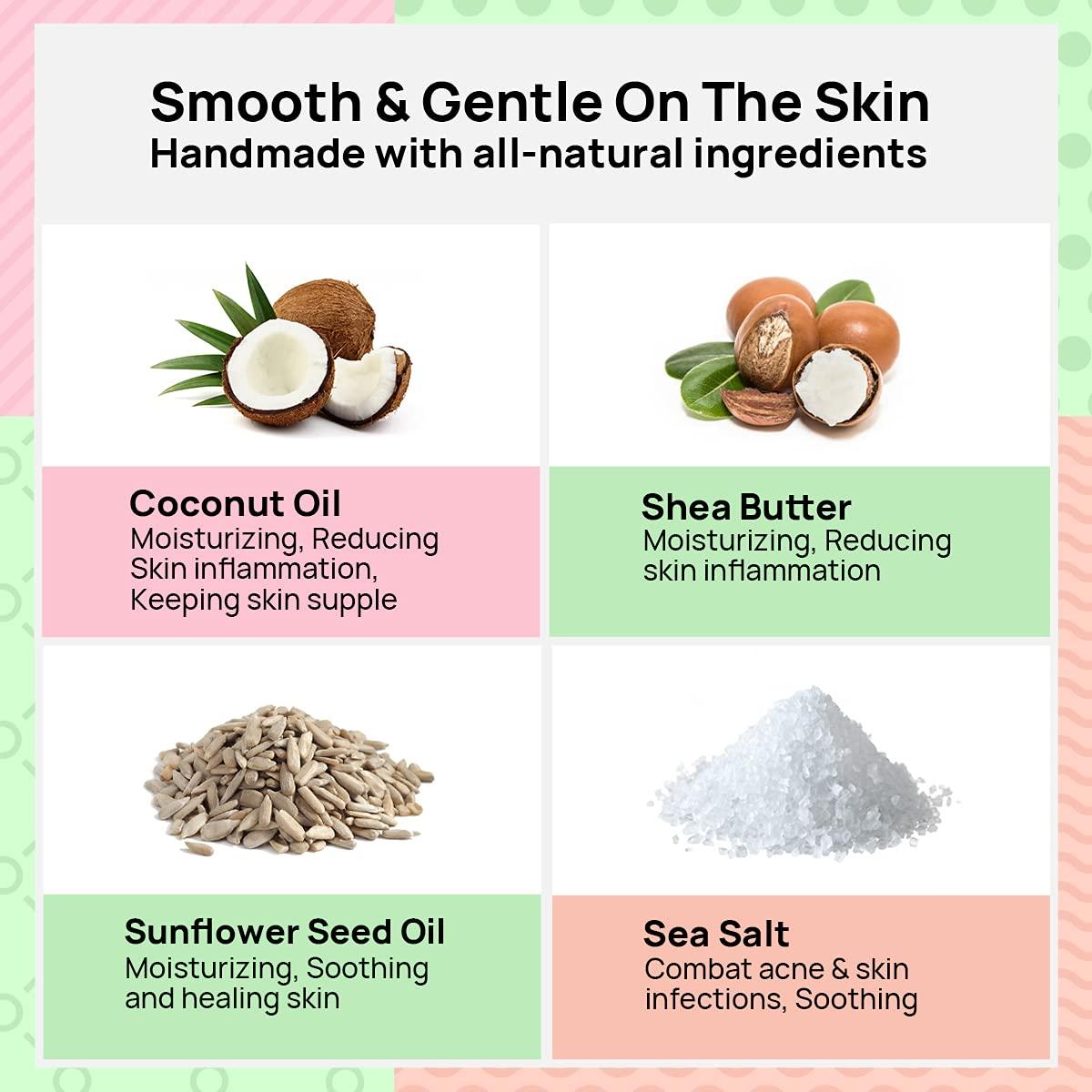 Set de 25 Bombas de Baño Lagunamoon con Barras de Burbujas