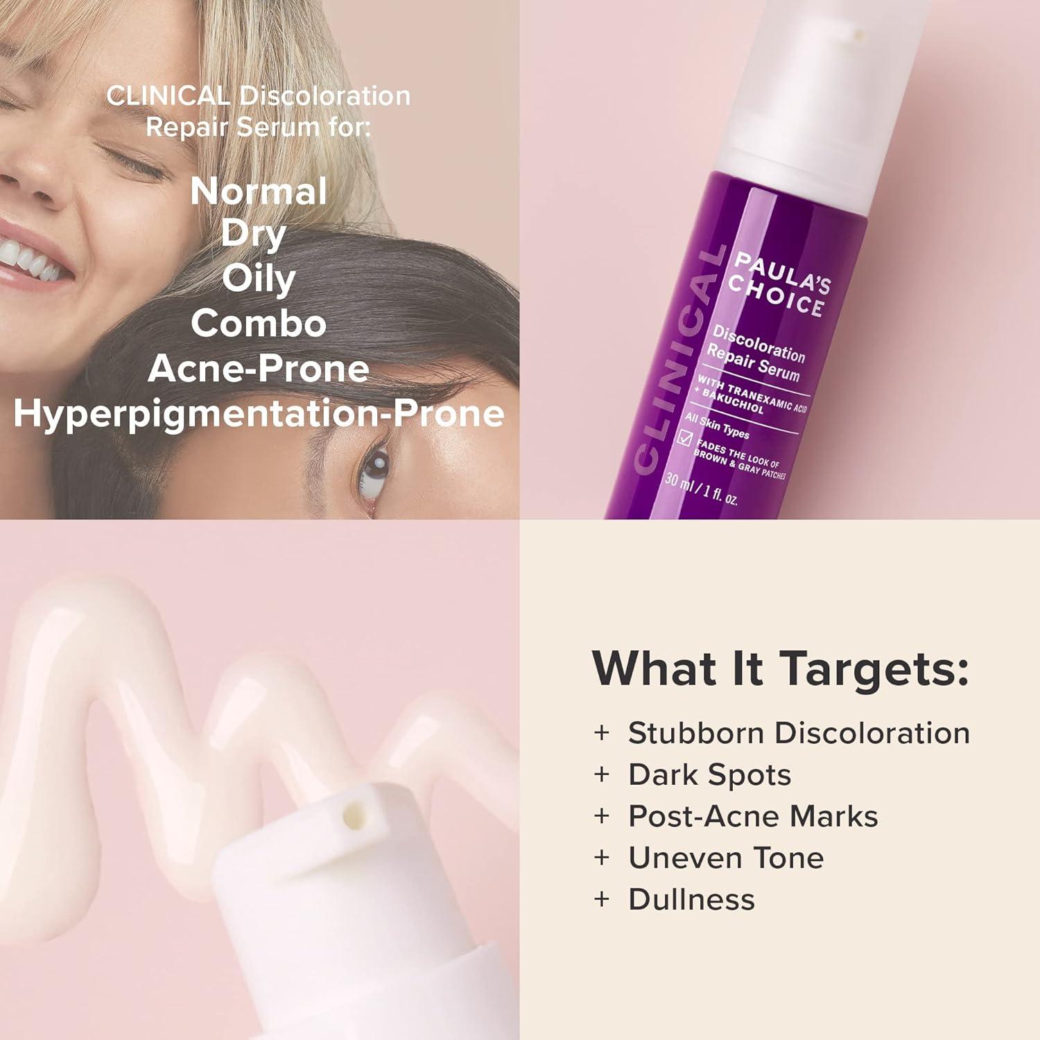 Suero Reparador Paula's Choice 30ml Ácido Tranexámico