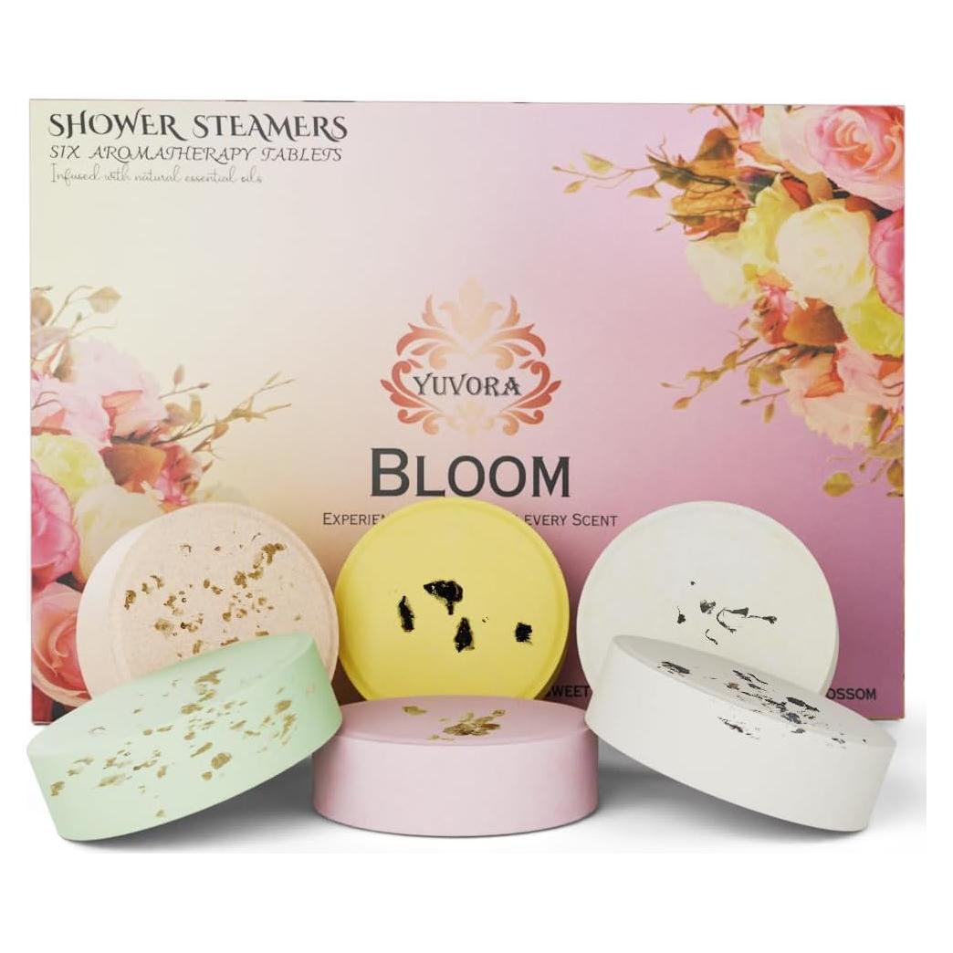 Juego de Pastillas de Ducha Aromaterapia Yuvora - 6 Aromas