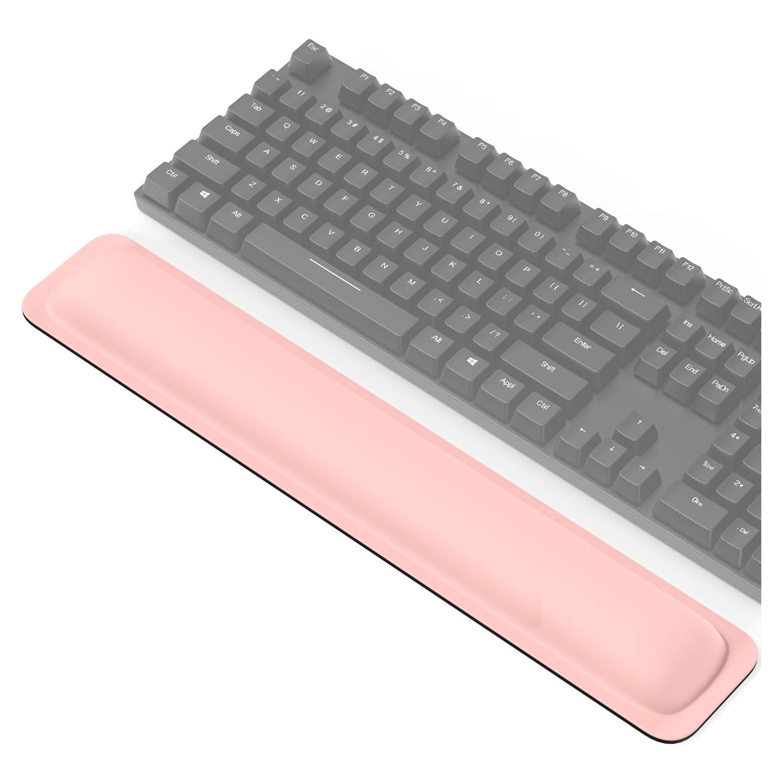 Reposamuñecas Ergonómico TECKNET Rosa 43.2x8.4 cm