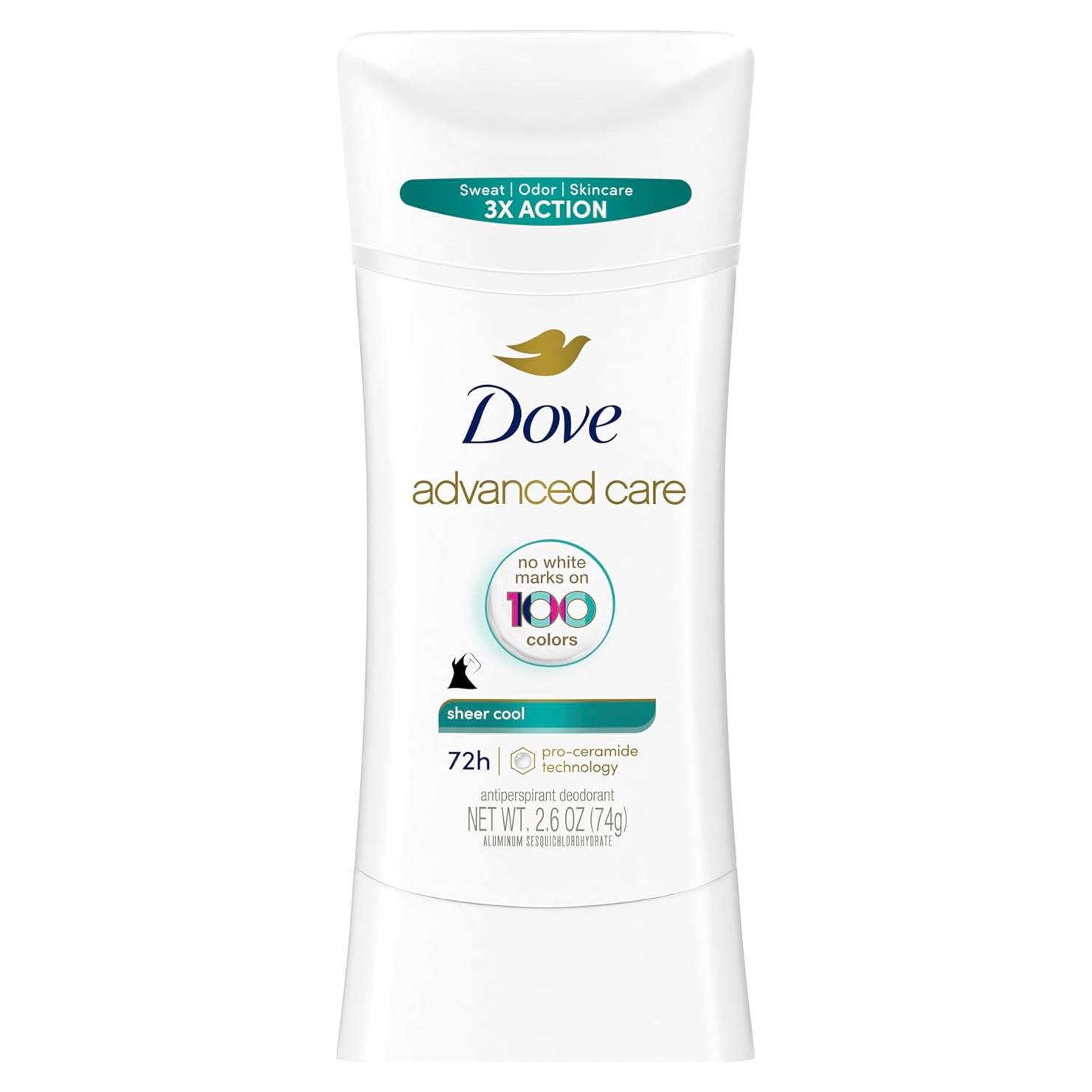 Desodorante Antitranspirante Dove Cuidado Avanzado 74 g