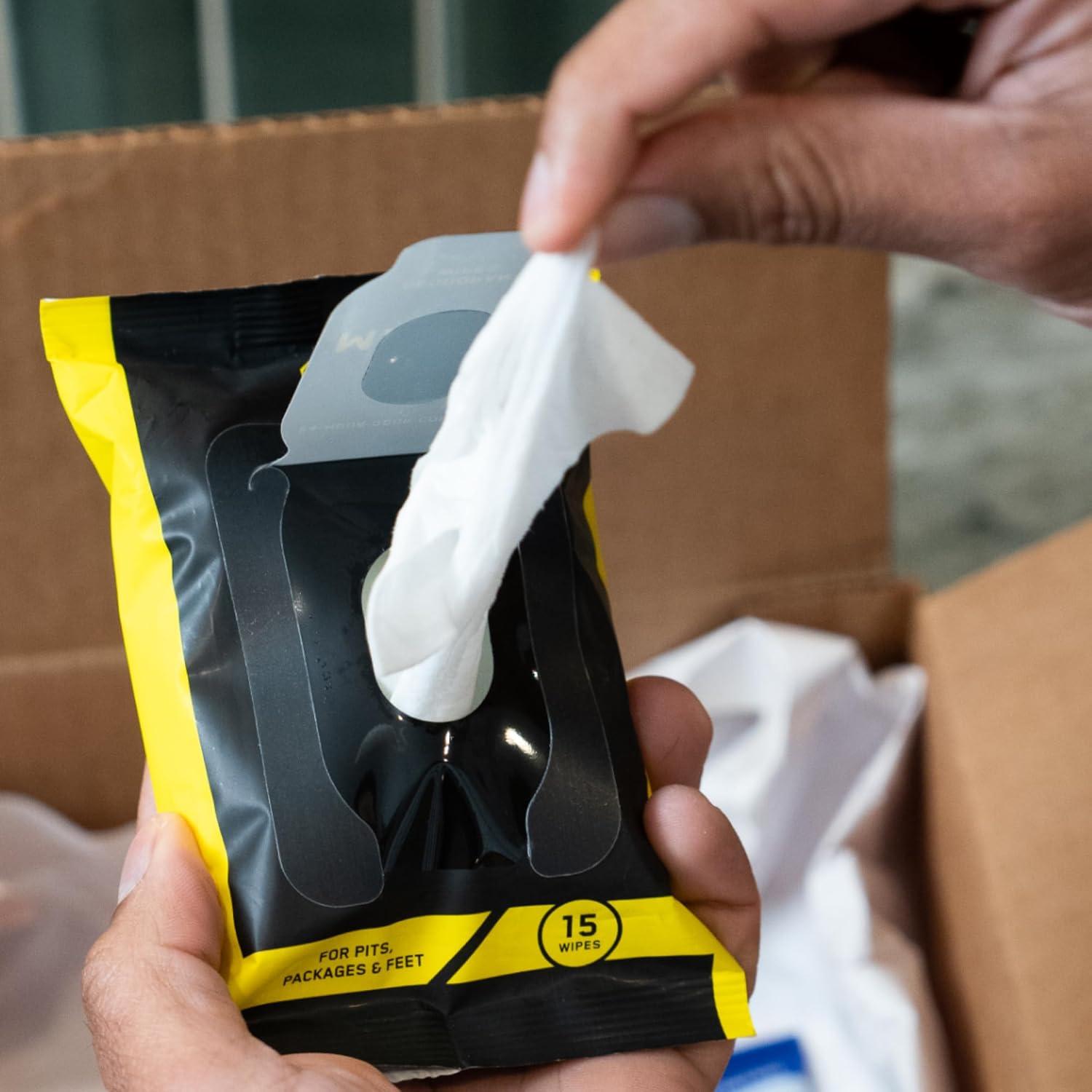 Toallitas Desodorantes Mando - Control Olores 24h - 15 Unidades