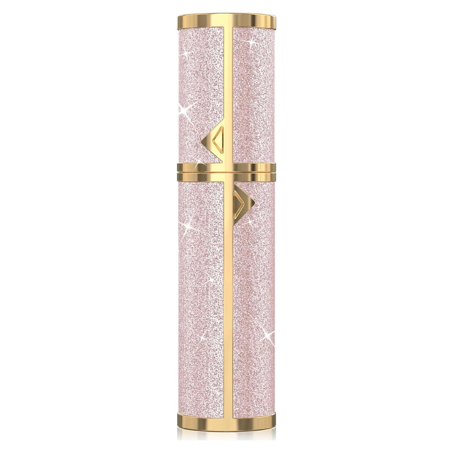 Botella de Perfume Recargable FENHON 5ml Rosa Portátil