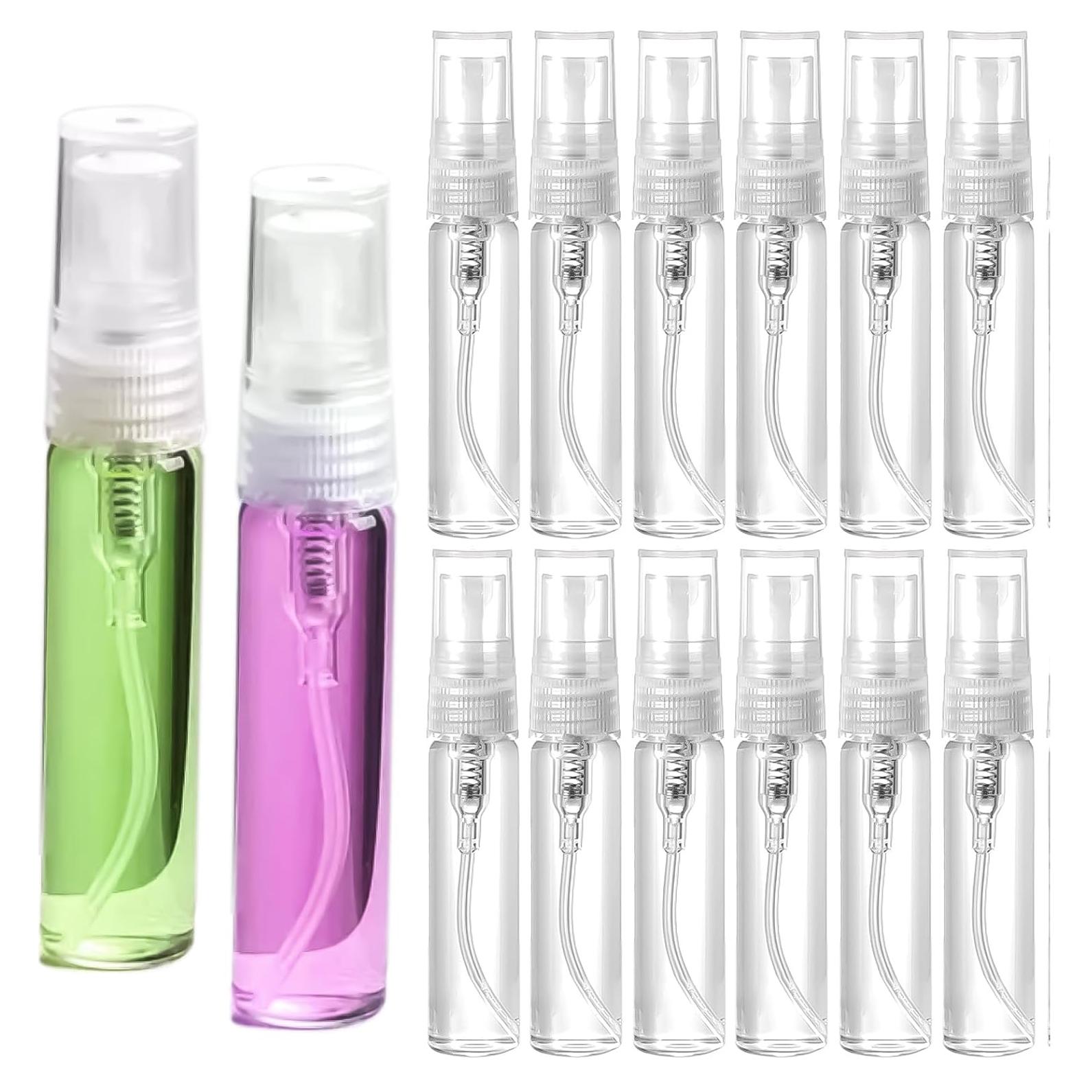 Botellas de Spray Rellenables AxiyanX 5ml - 10 Pcs Vidrio