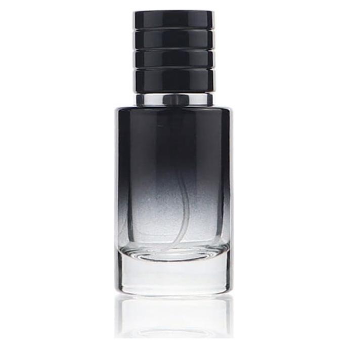 Atomizador de Perfume Recargable Jinshining 30ml Vidrio Negro