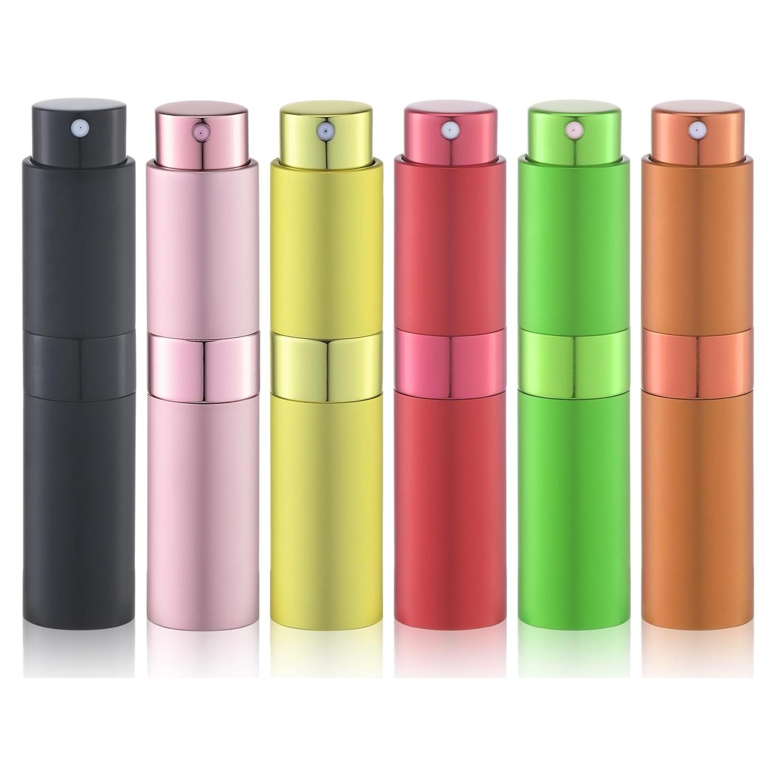 Set de 6 Botellas Rellenables de Perfume Lulupack 8ml