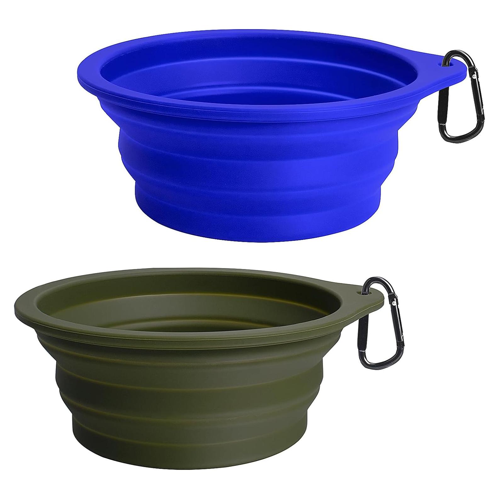 Cuencos de Silicona Colapsables PetBonus 2-Pack 591 ml