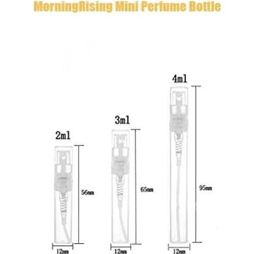 Botellas de Spray Reutilizables 3ml Morningrising - 100 Pcs