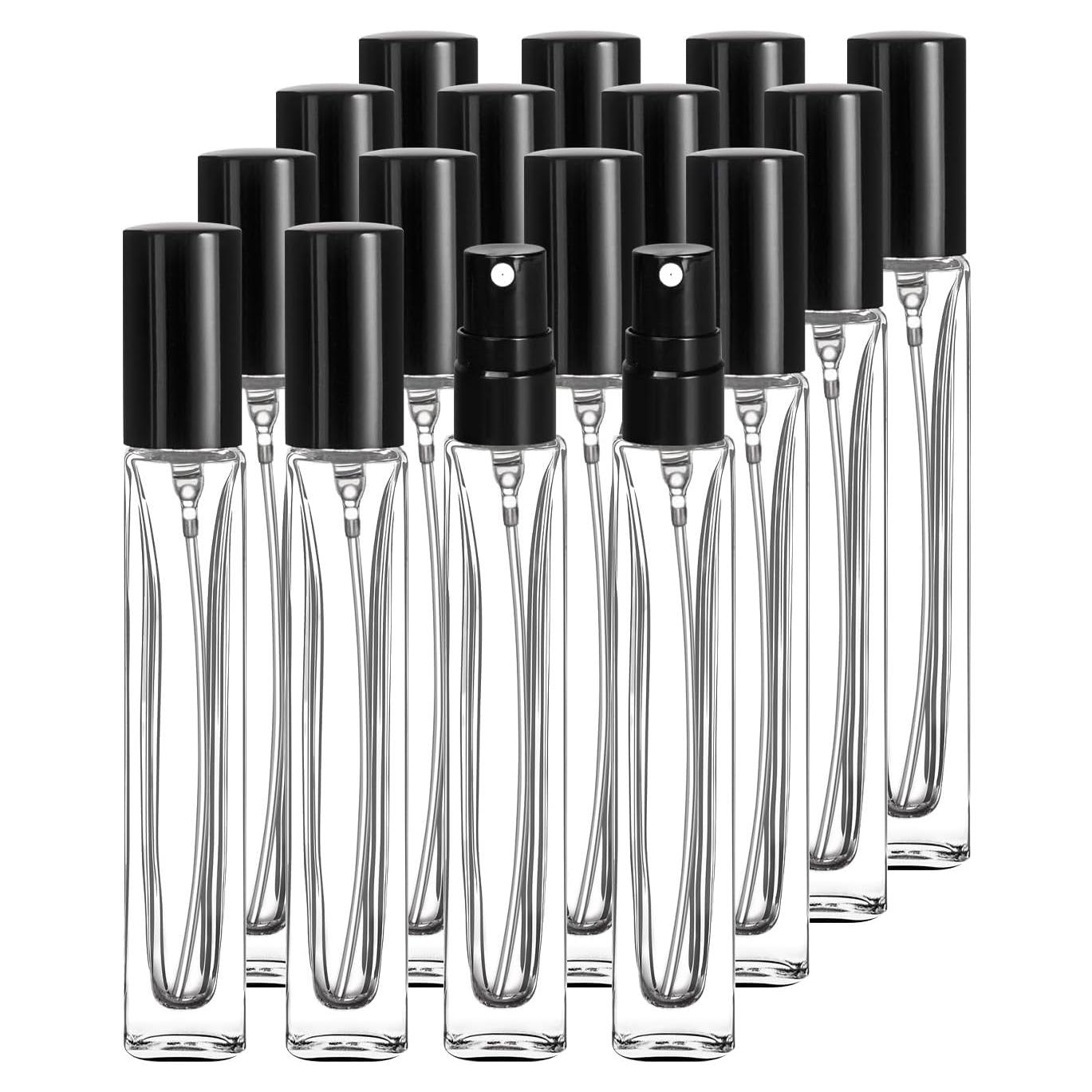 Kit de Botellas de Perfume Rellenables Glassfinity 10ml 16pcs