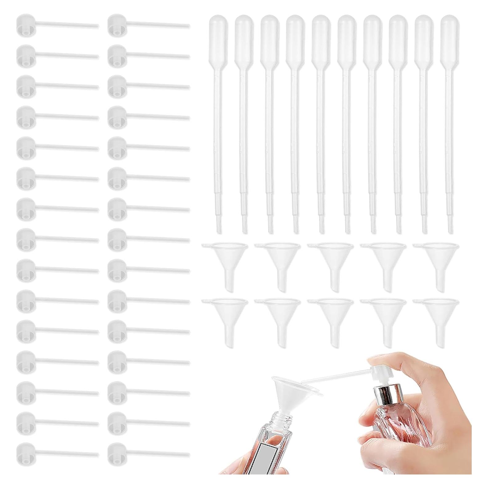 Kit de Recarga de Perfume ChaserRoad 50 Piezas - Embudos y Cuentagotas