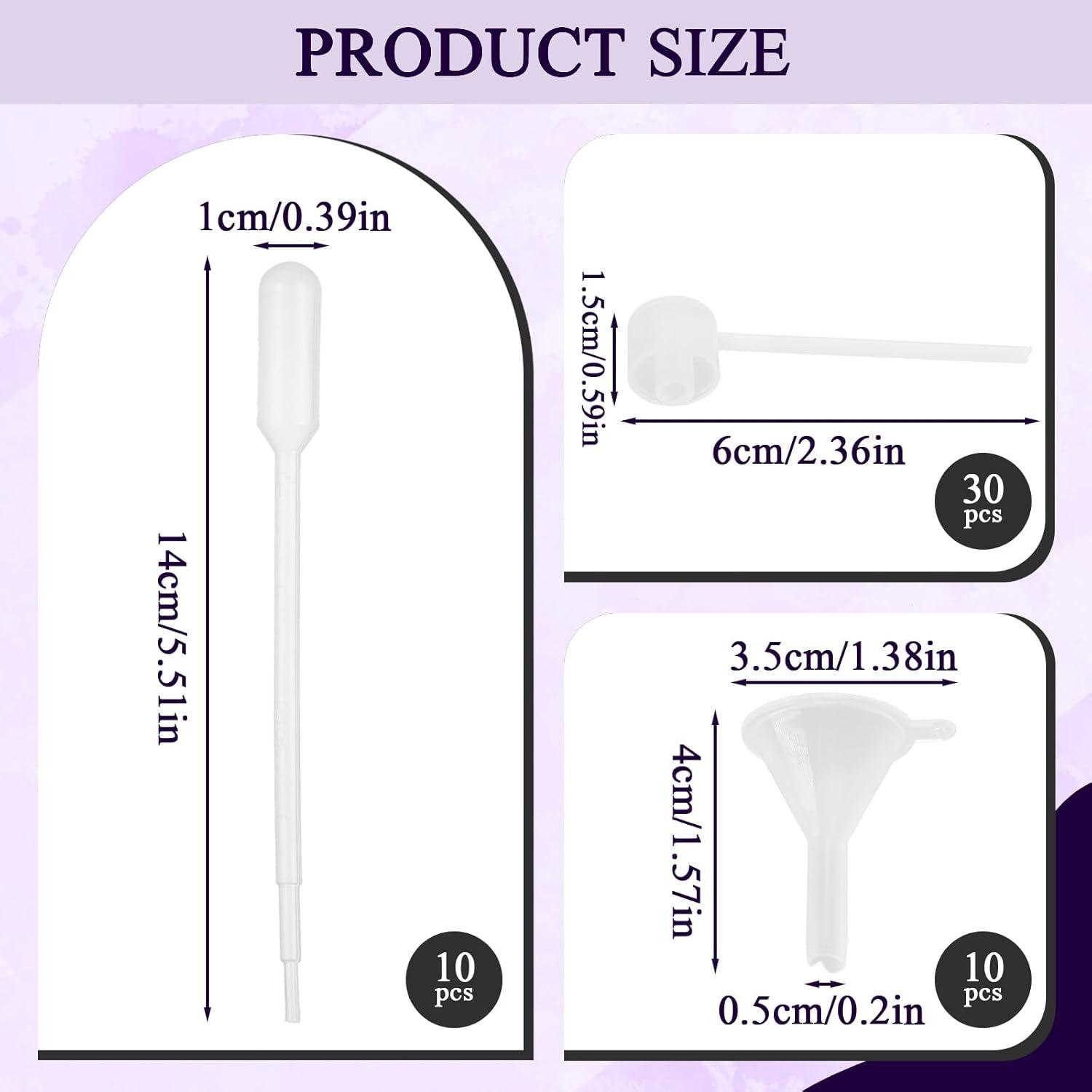 Kit de Recarga de Perfume ChaserRoad 50 Piezas - Embudos y Cuentagotas