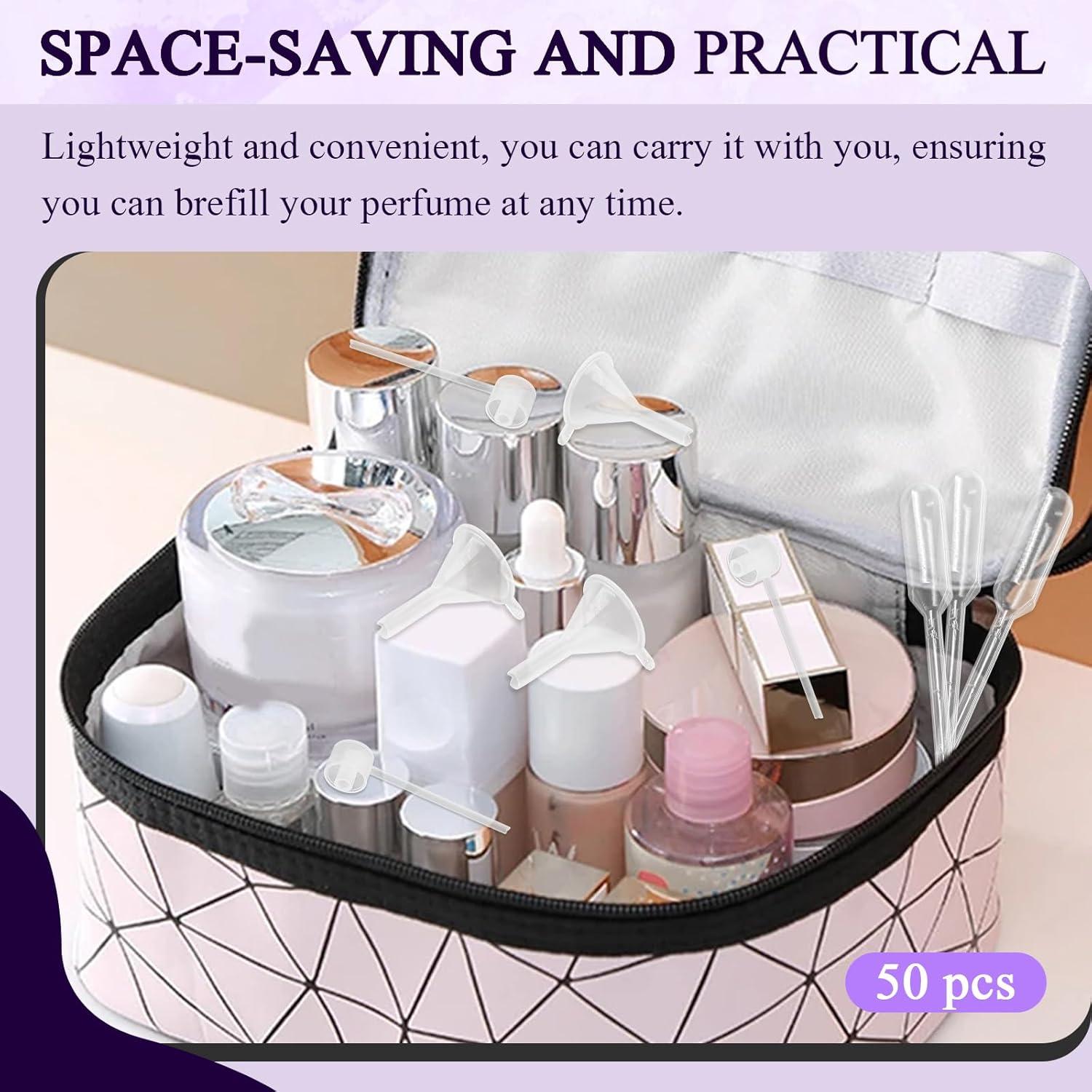 Kit de Recarga de Perfume ChaserRoad 50 Piezas - Embudos y Cuentagotas