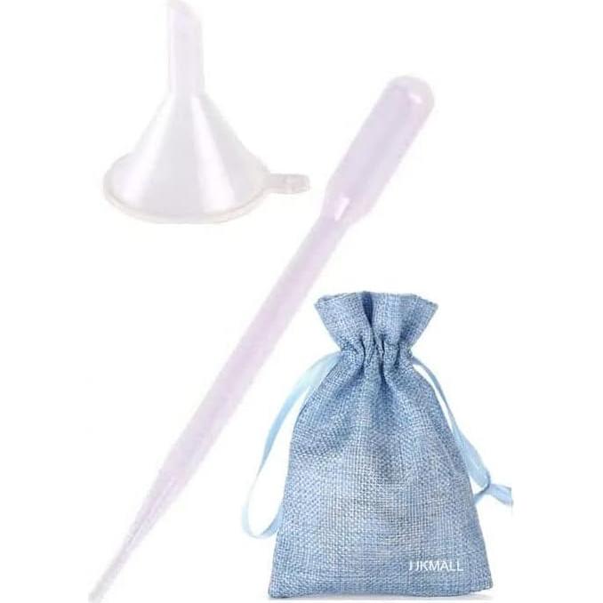 4 Botellas de Perfume Recargables 10ML JJKMALL con Accesorios