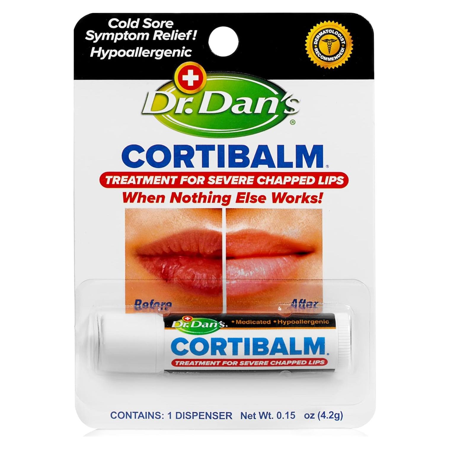Bálsamo Labial CortiBalm Dr. Dan 4 g Hipoalergénico