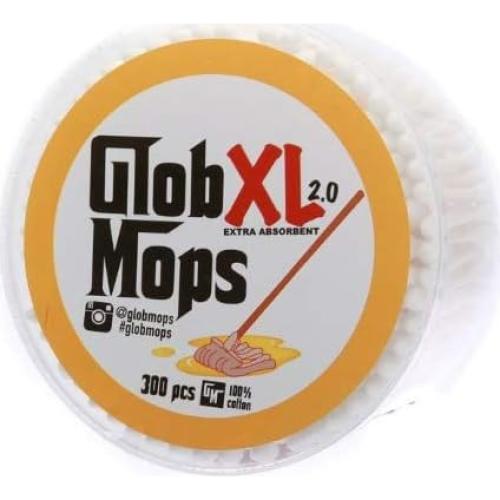 Paquete de 1800 hisopos de algodón XL 2.0 Glob Mops
