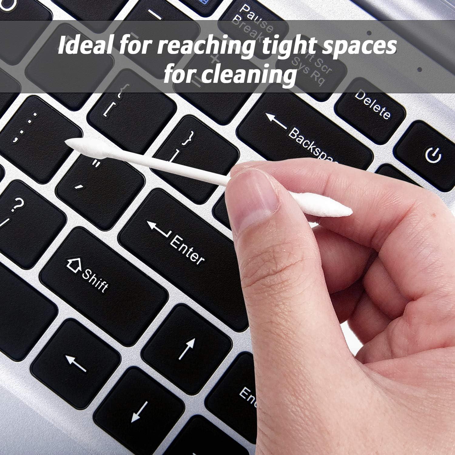 Hisopos de Algodón Doble Punta Joyeah 800 Piezas 7.8 cm