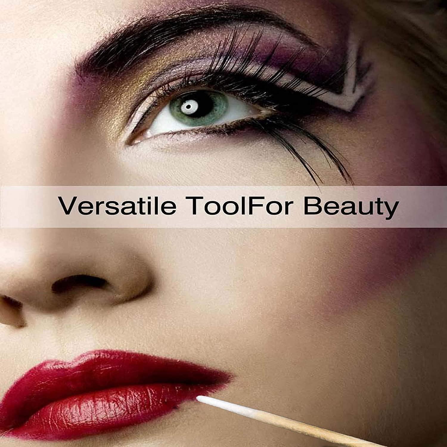 Bastoncillos de Algodón 800 Pcs 10.16 cm Microblading