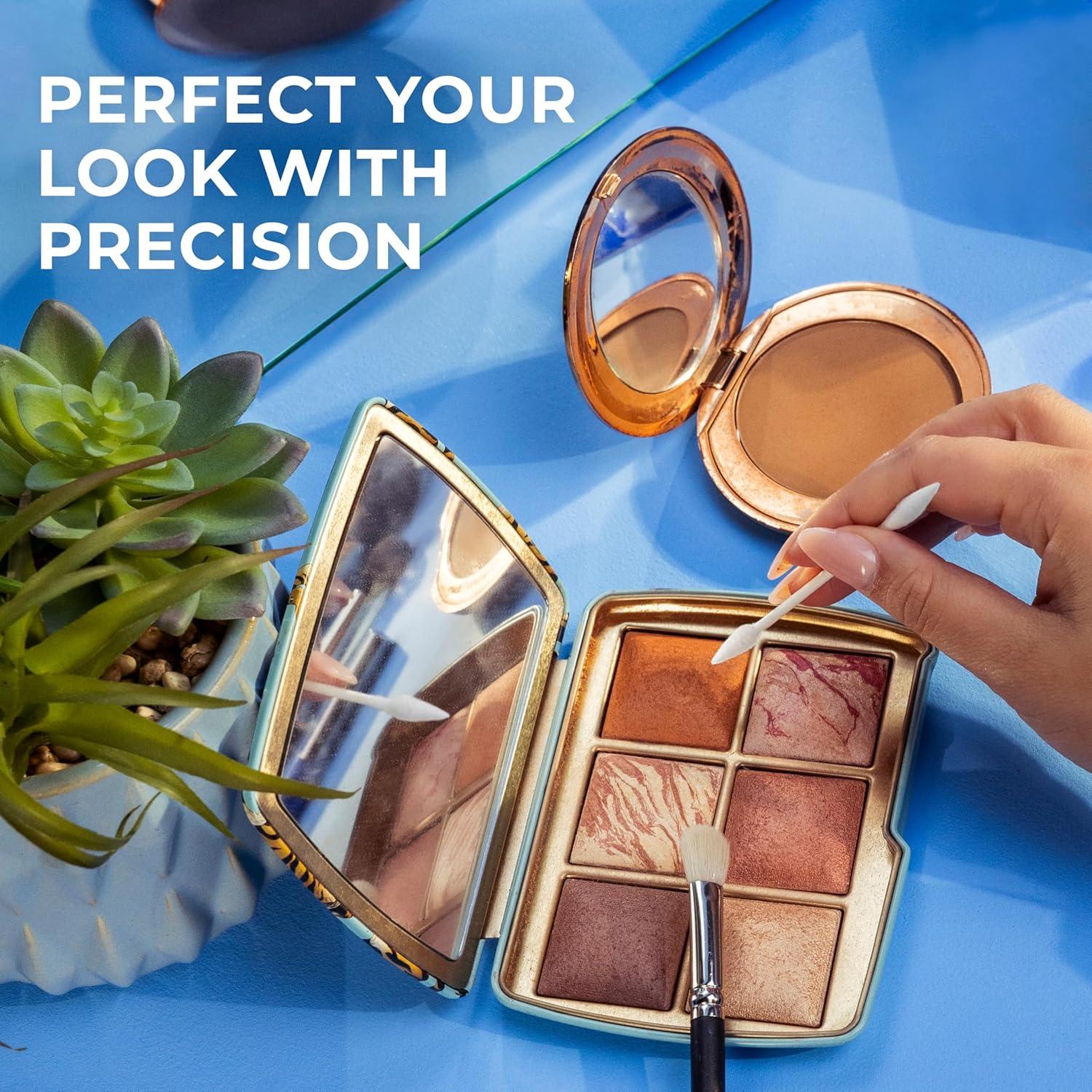 Bastones de Algodón Q-Tips Punta Precisa 170 Unidades