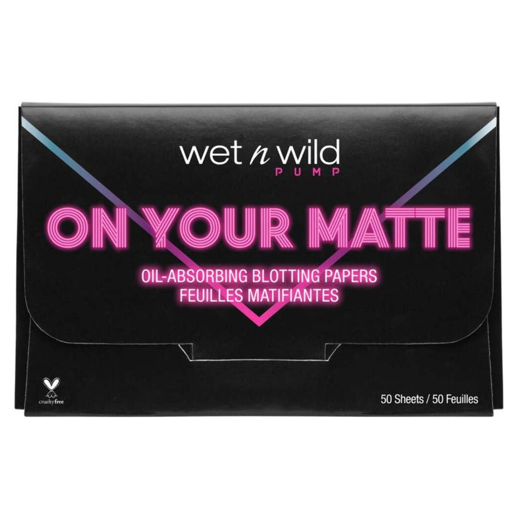 Papeles Absorbentes Mate Wet n Wild 50 Hojas 15.5x7 cm